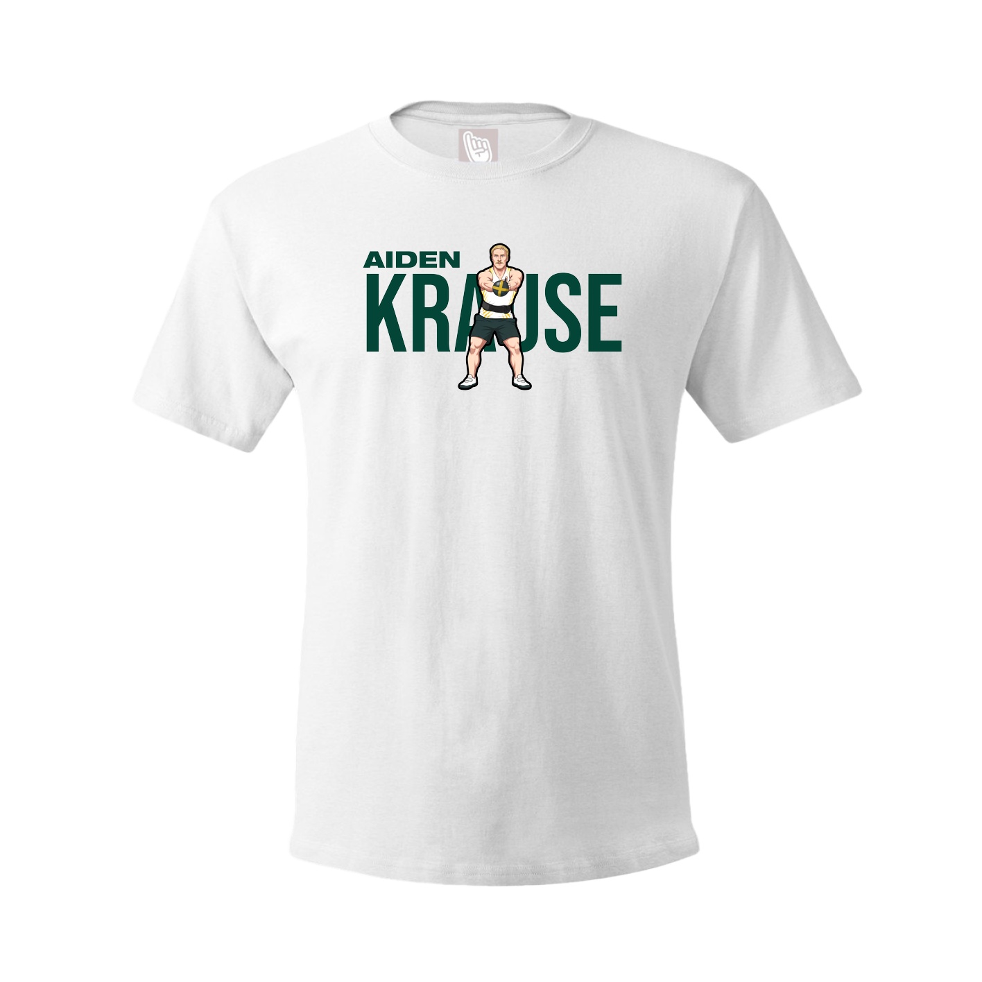 Youth Tee — Player Name in White
