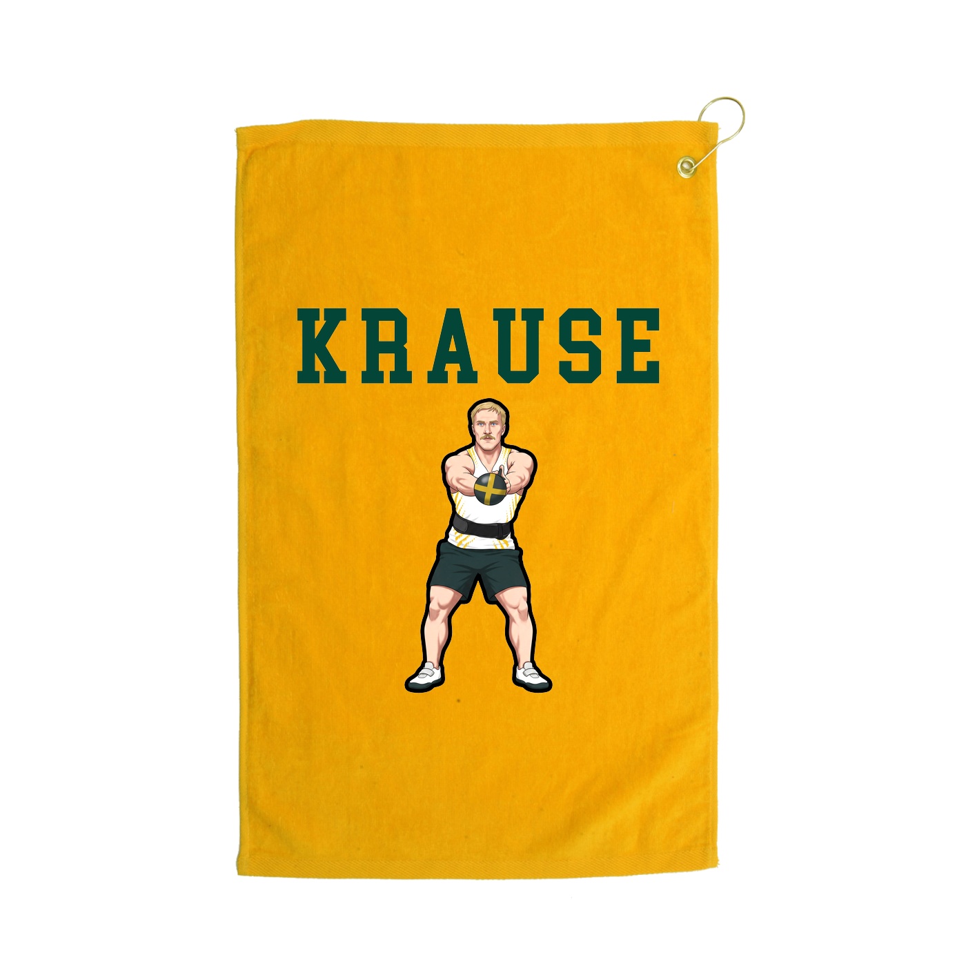 Golf Towel — Shirsey in Gold