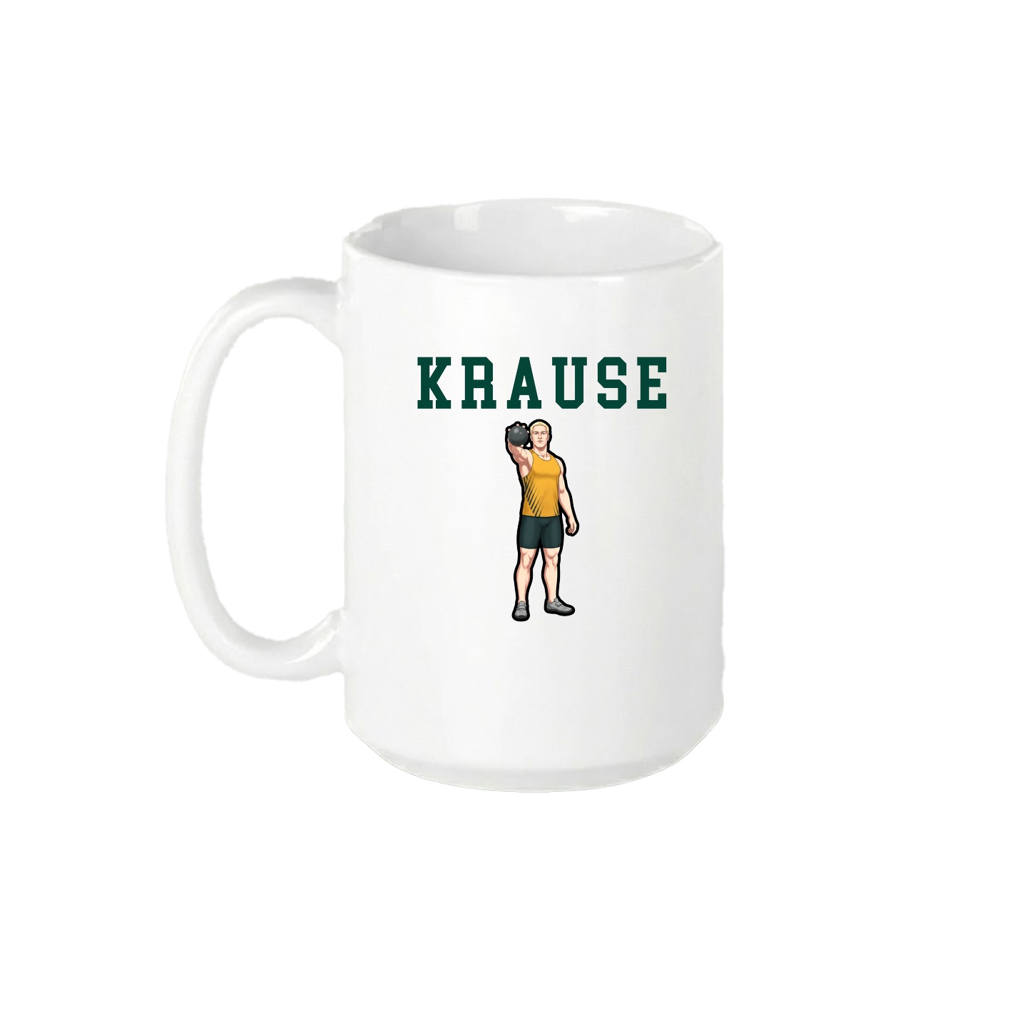15oz Coffee Mug — Shirsey in White
