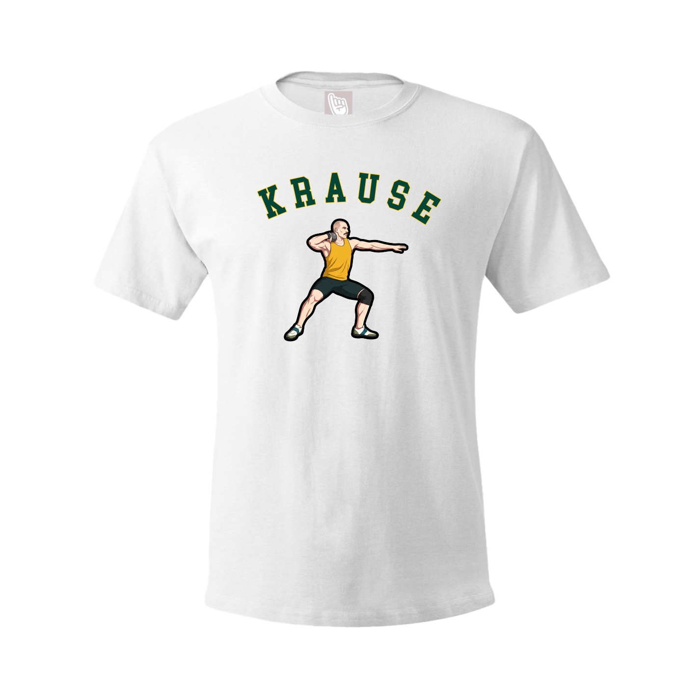 Youth Tee — Shirsey Arch in White