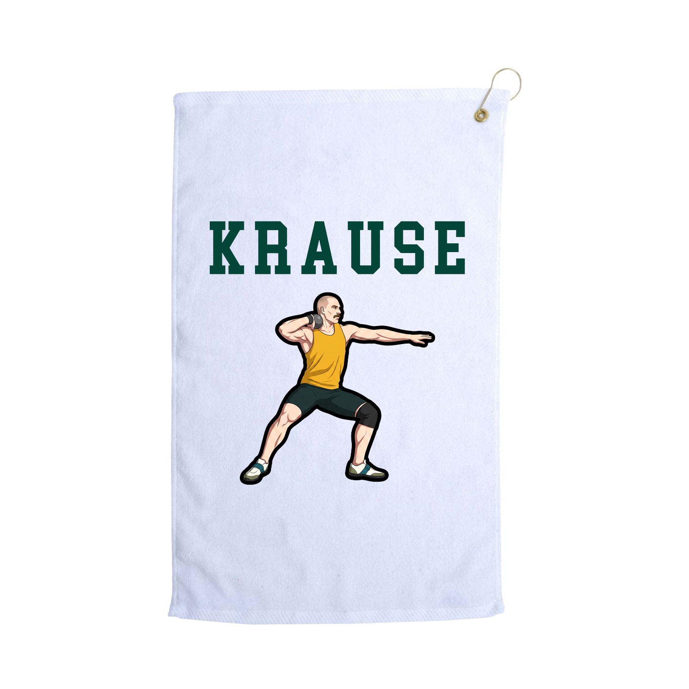 Golf Towel — Shirsey in White