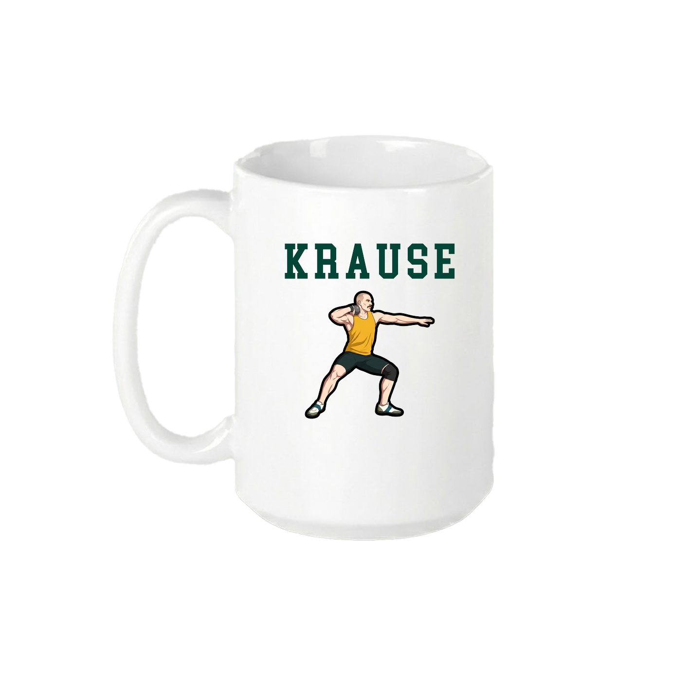 15oz Coffee Mug — Shirsey in White