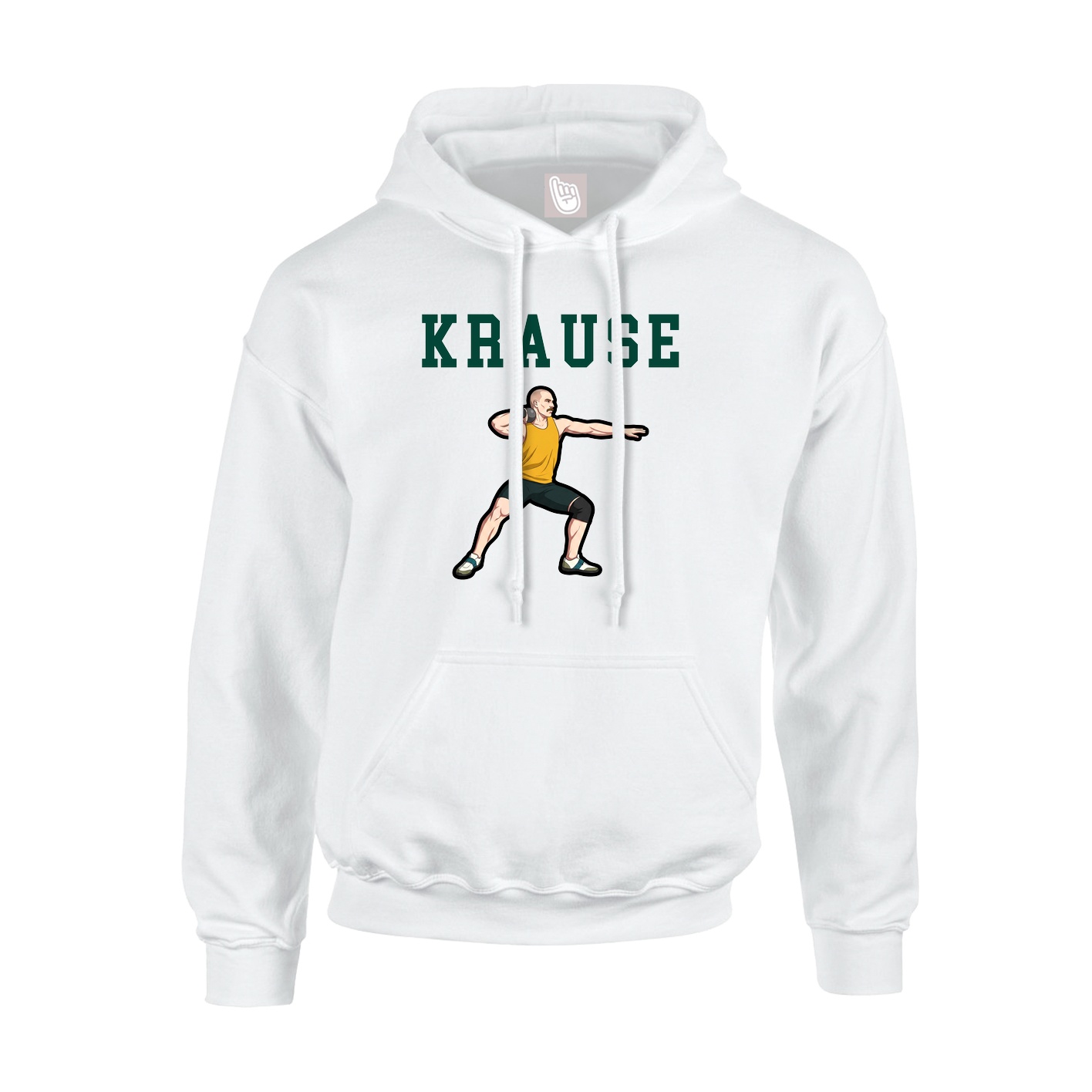 Youth Hoodie — Shirsey in White