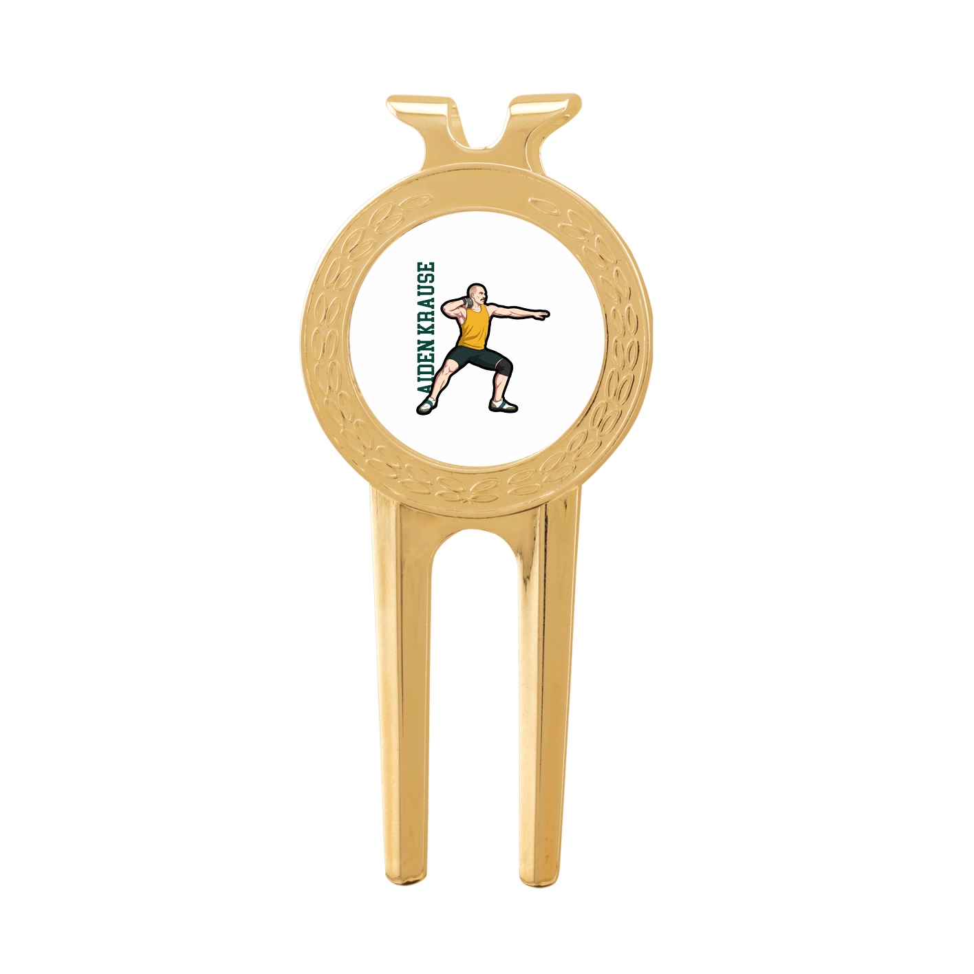 Divot Tool with Ball Marker — Name Vertical in Classic