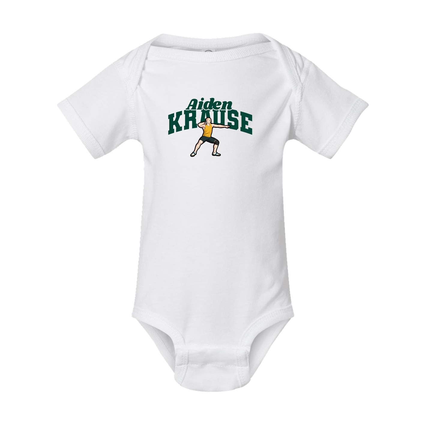 Baby Onesie — Signature Arch in White