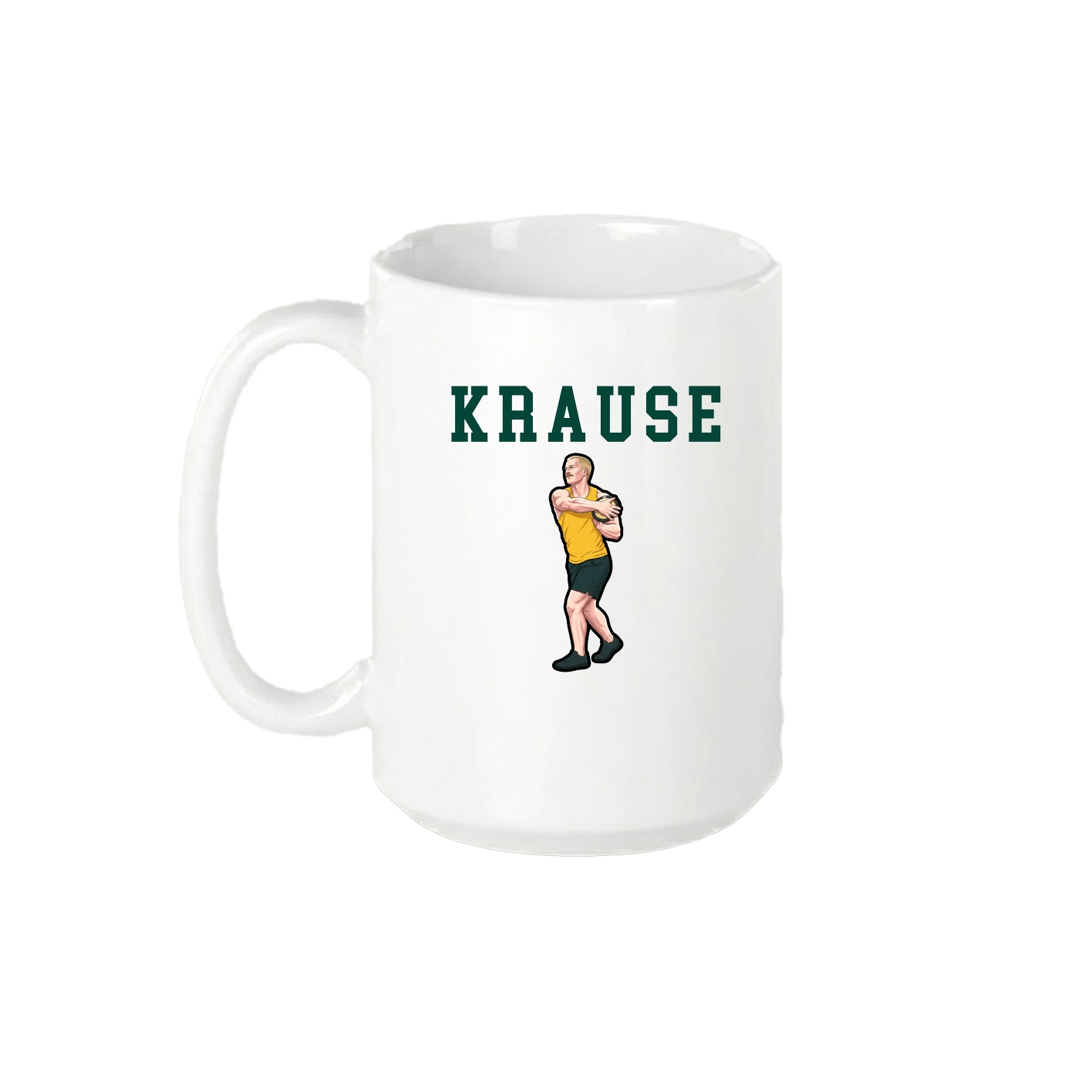 15oz Coffee Mug — Shirsey in White