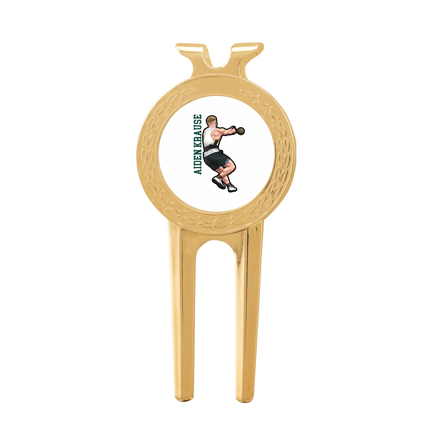 Divot Tool with Ball Marker — Name Vertical in Classic