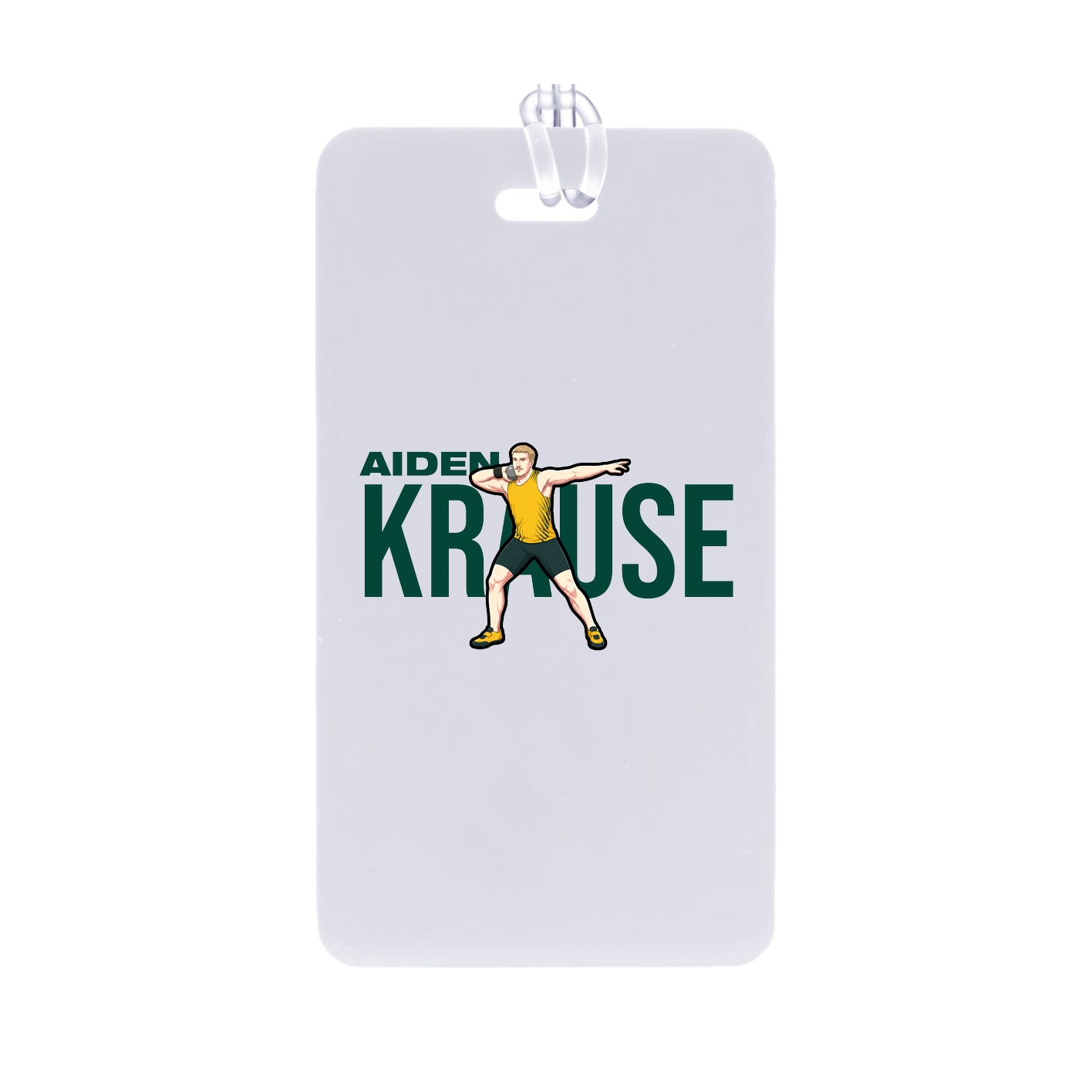 Bag Tag — Player Name in Classic