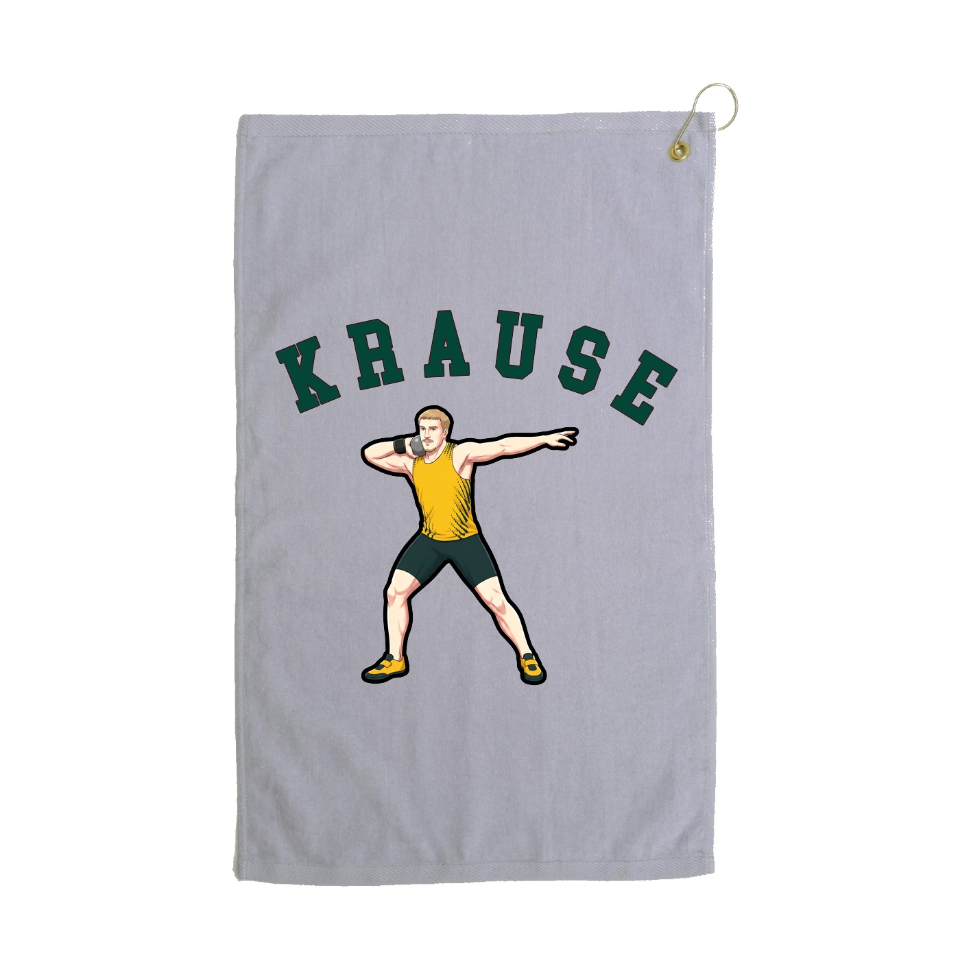 Golf Towel — Shirsey Arch in Grey