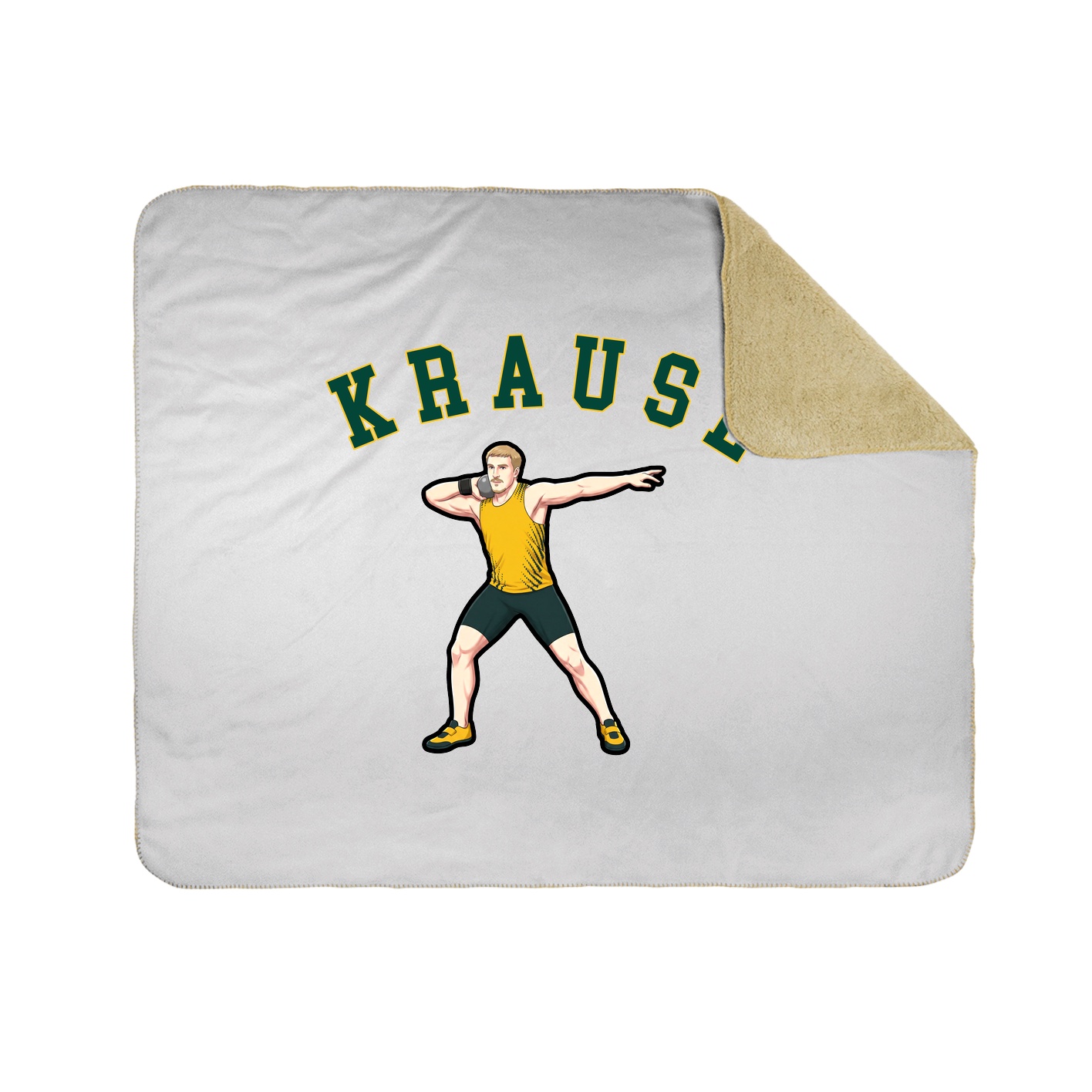 Throw Blanket — Shirsey Arch in White