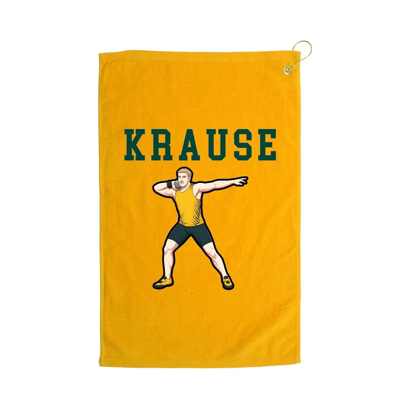 Golf Towel — Shirsey in Gold