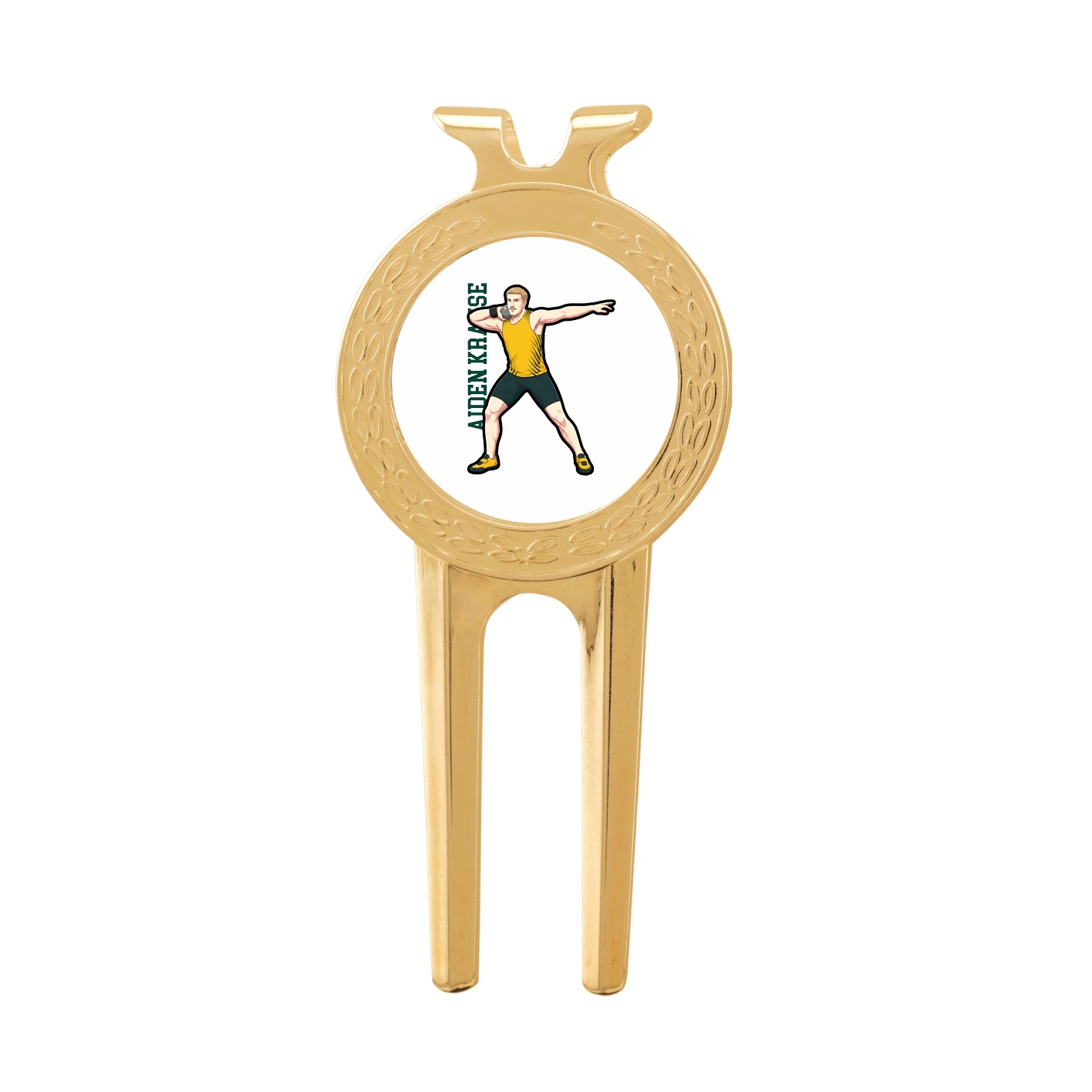 Divot Tool with Ball Marker — Name Vertical in Classic