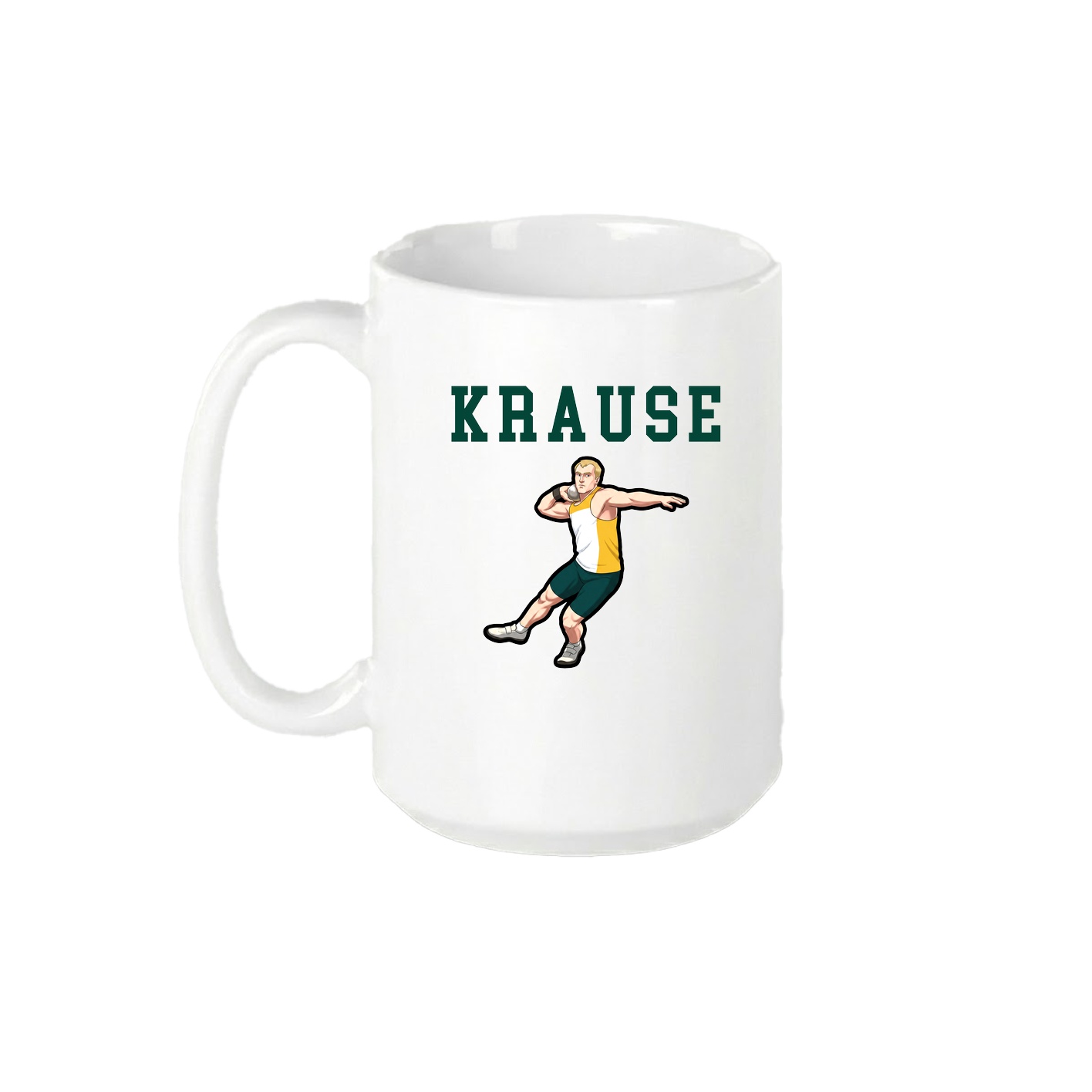 15oz Coffee Mug — Shirsey in White