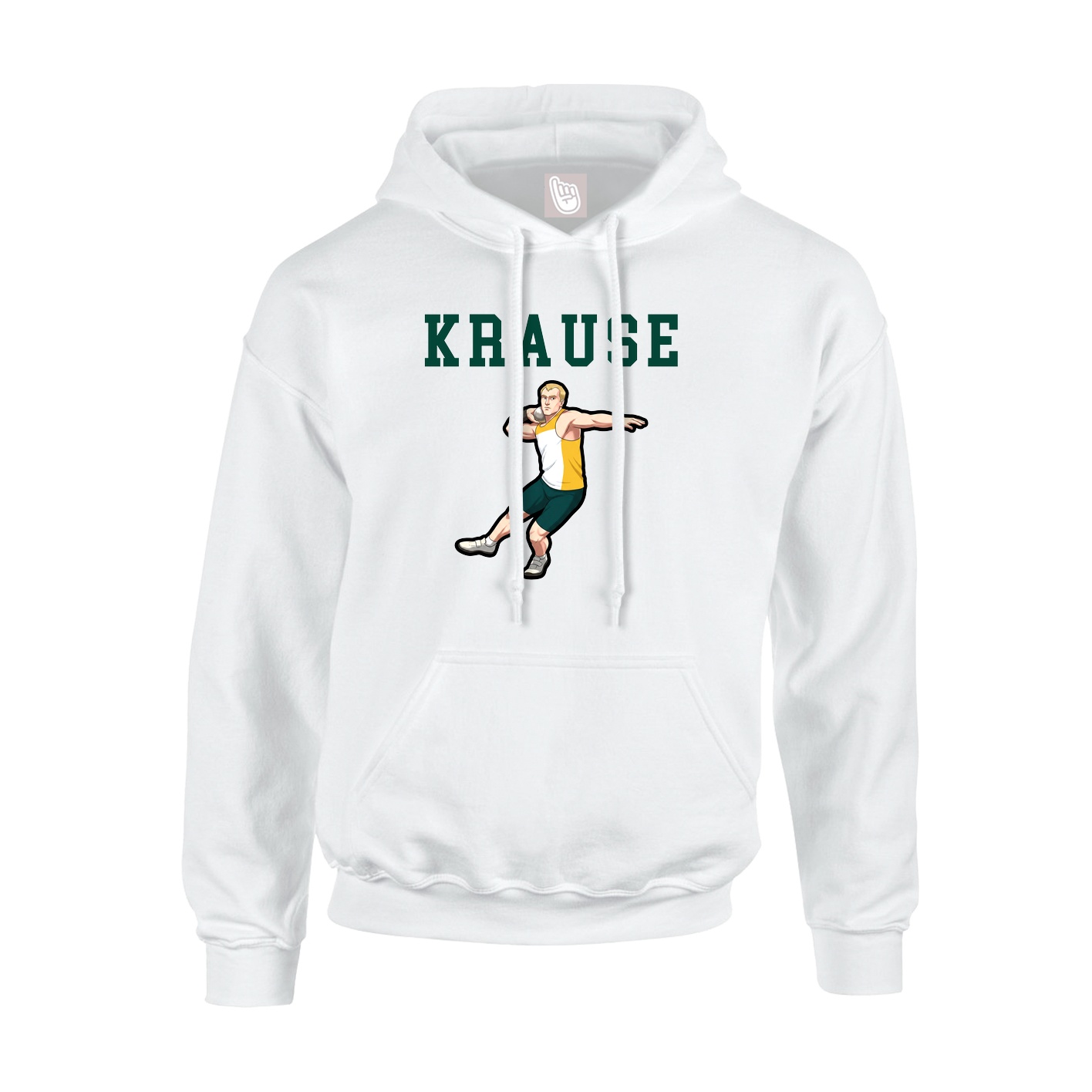 Youth Hoodie — Shirsey in White