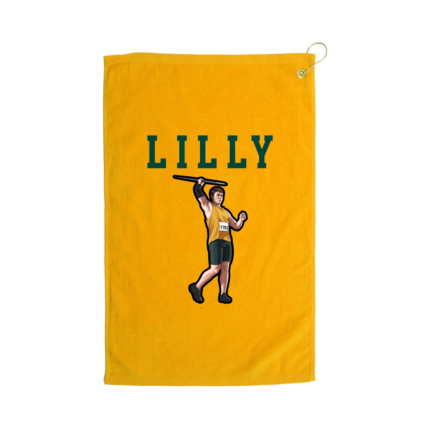 Golf Towel — Shirsey in Gold