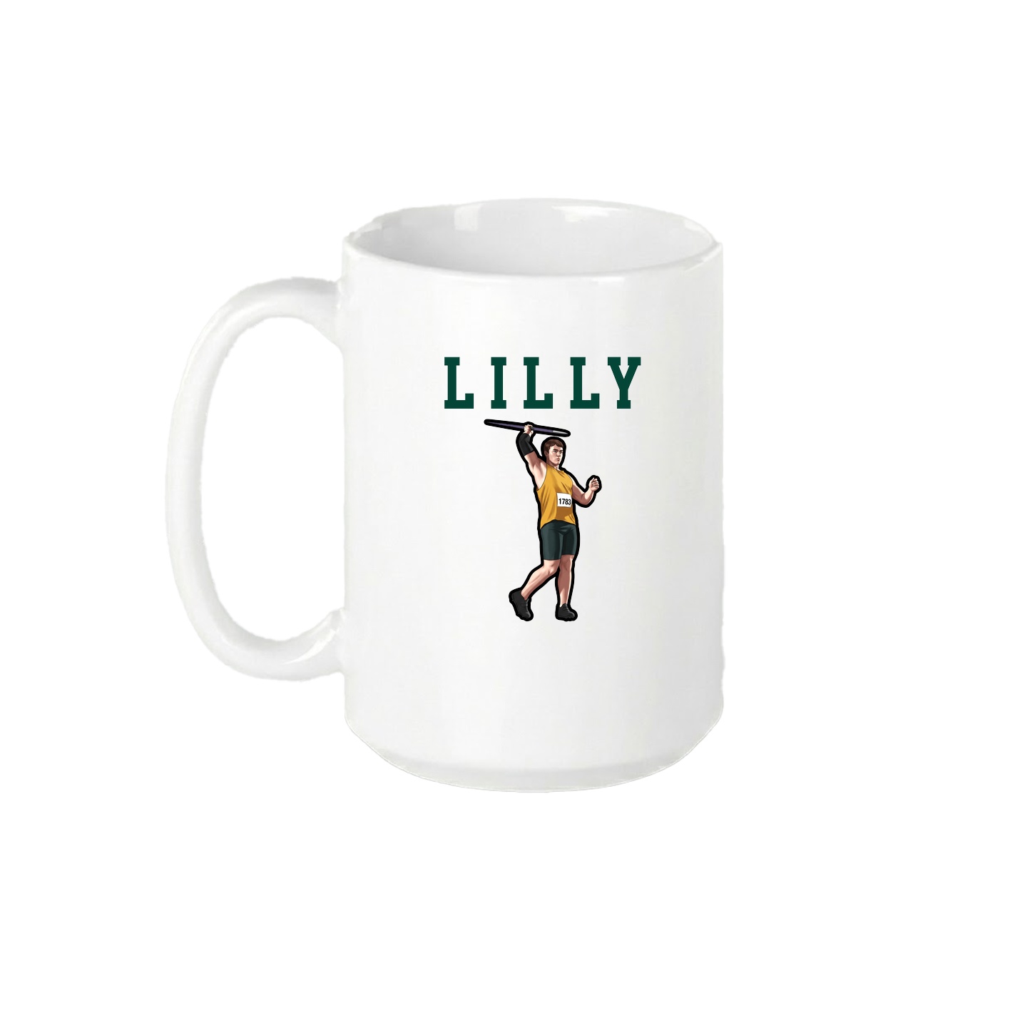 15oz Coffee Mug — Shirsey in White