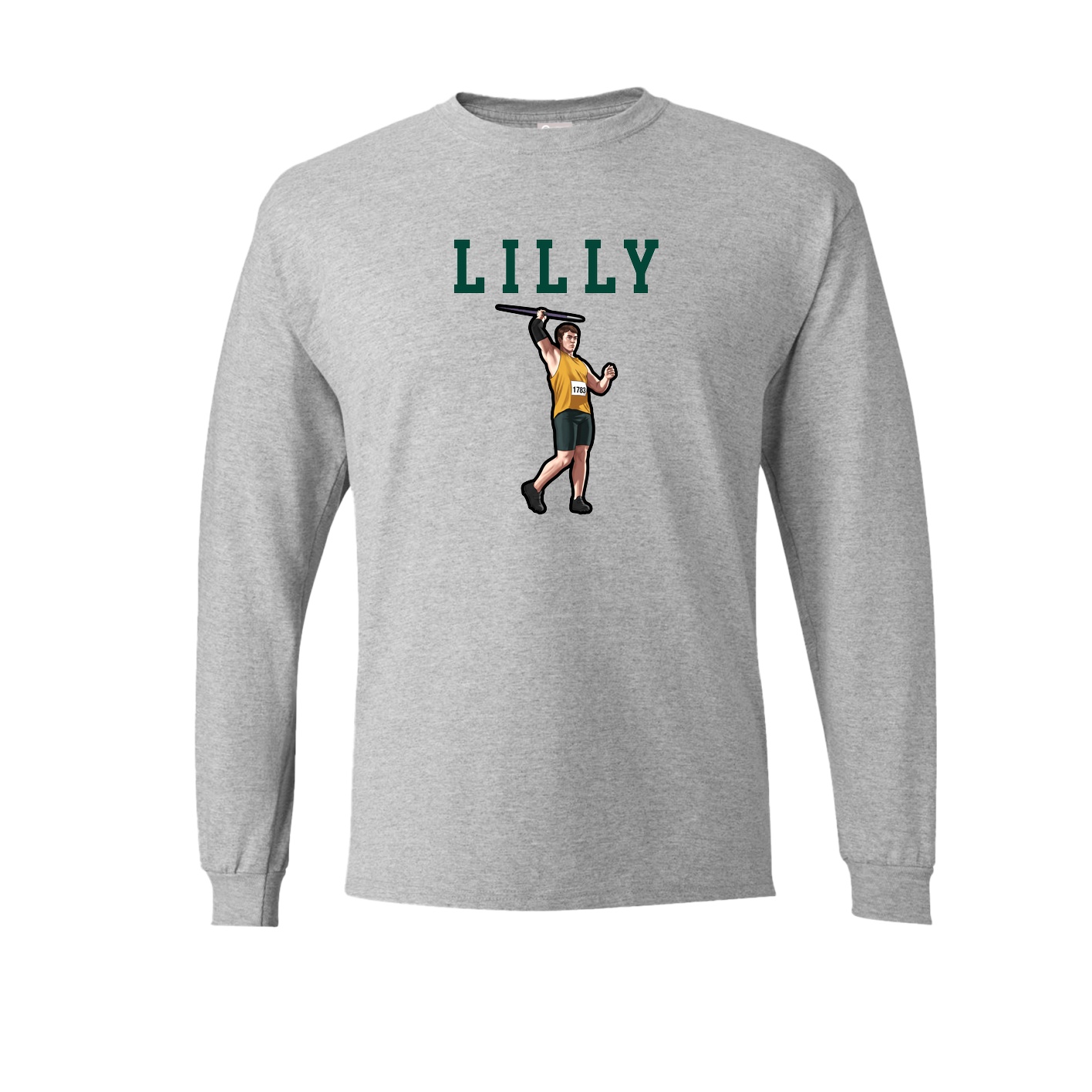 Long Sleeve Tee — Shirsey in Grey