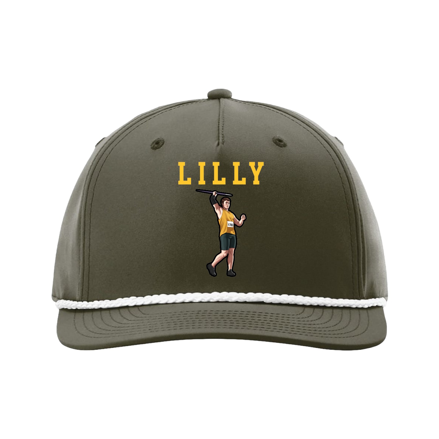 Five-Panel Classic Rope Cap — Shirsey in Green
