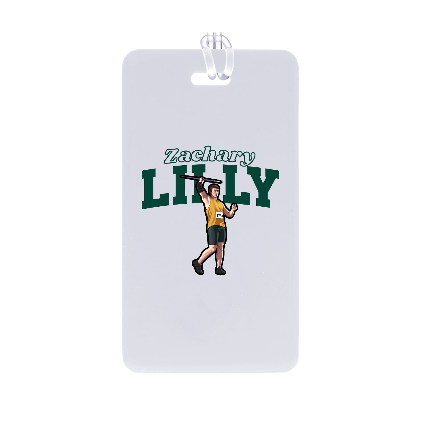 Bag Tag — Name Arch in Classic