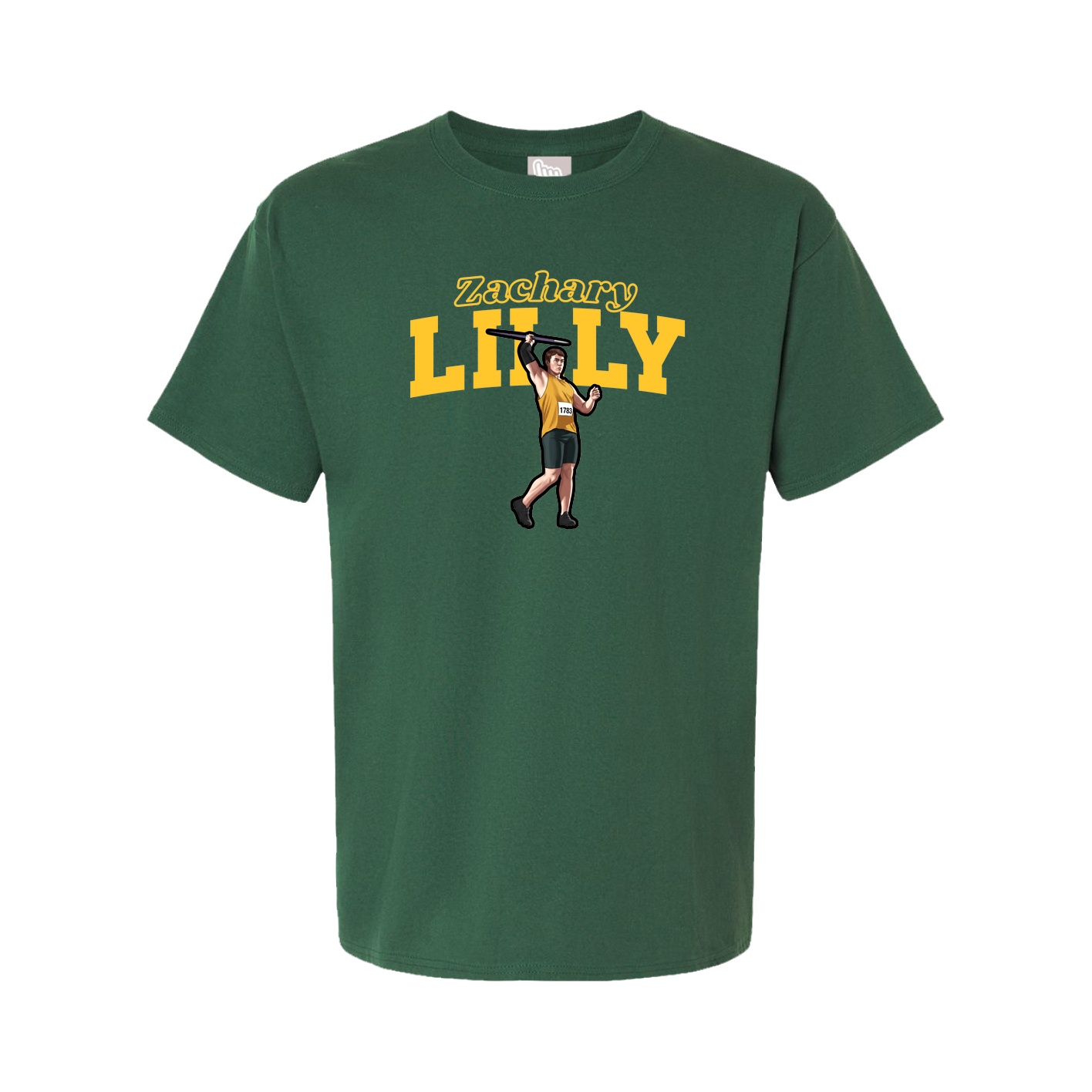 Tee — Name Arch in Green