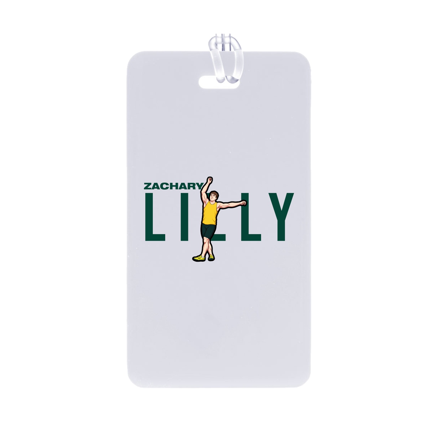 Bag Tag — Player Name in Classic