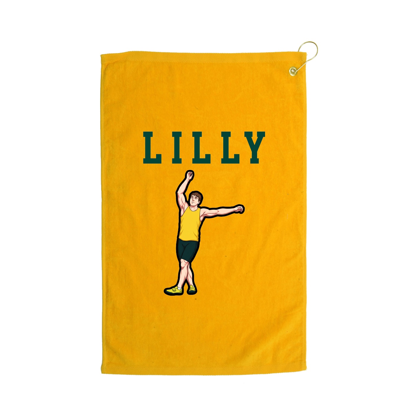Golf Towel — Shirsey in Gold