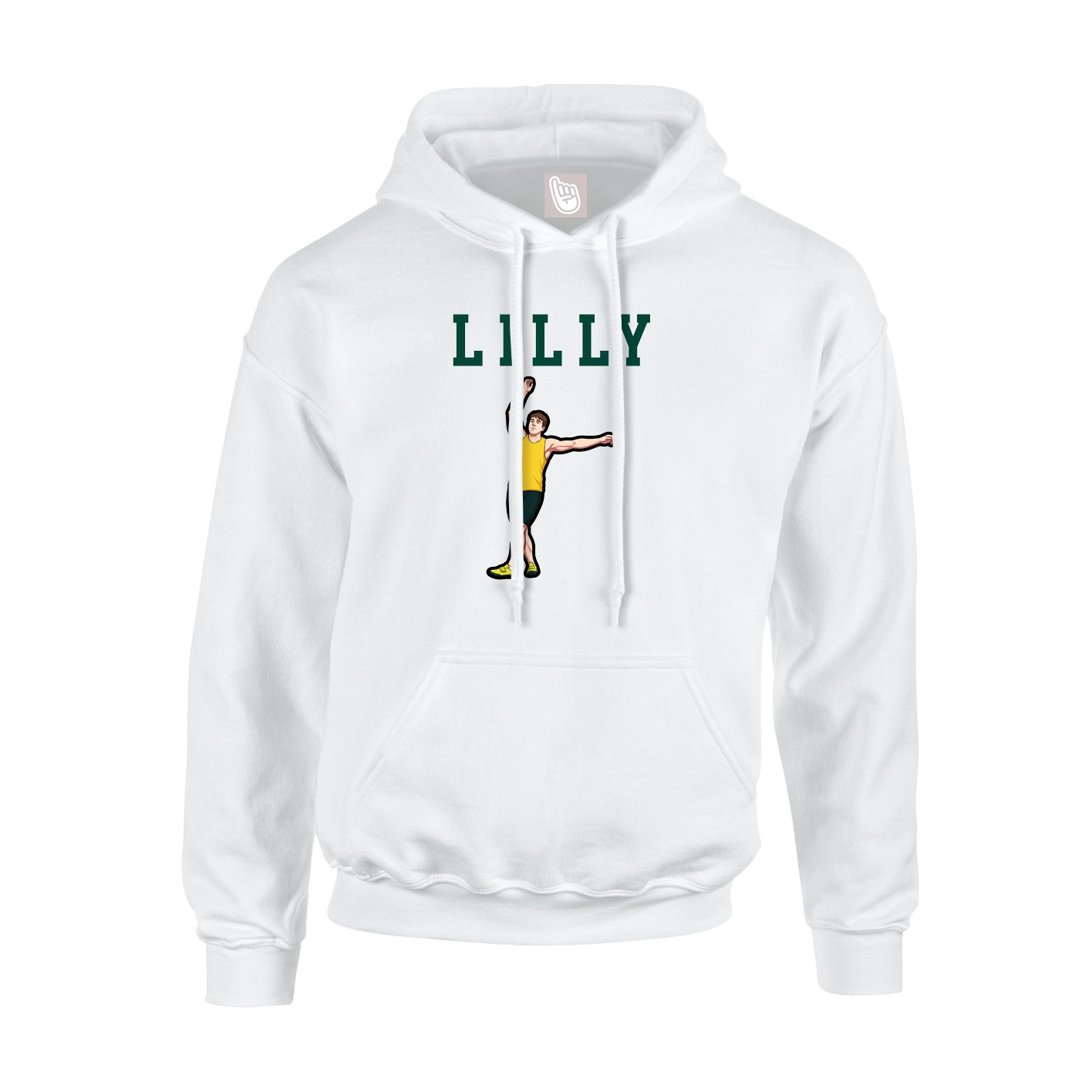Youth Hoodie — Shirsey in White