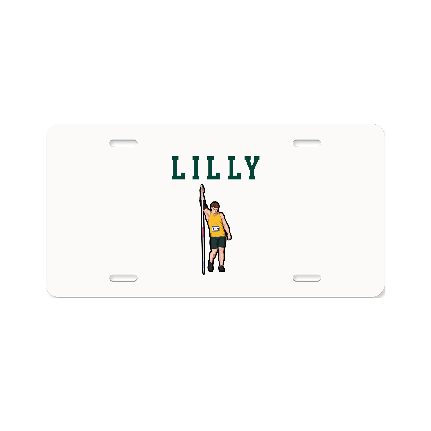 License Plate — Shirsey in Classic