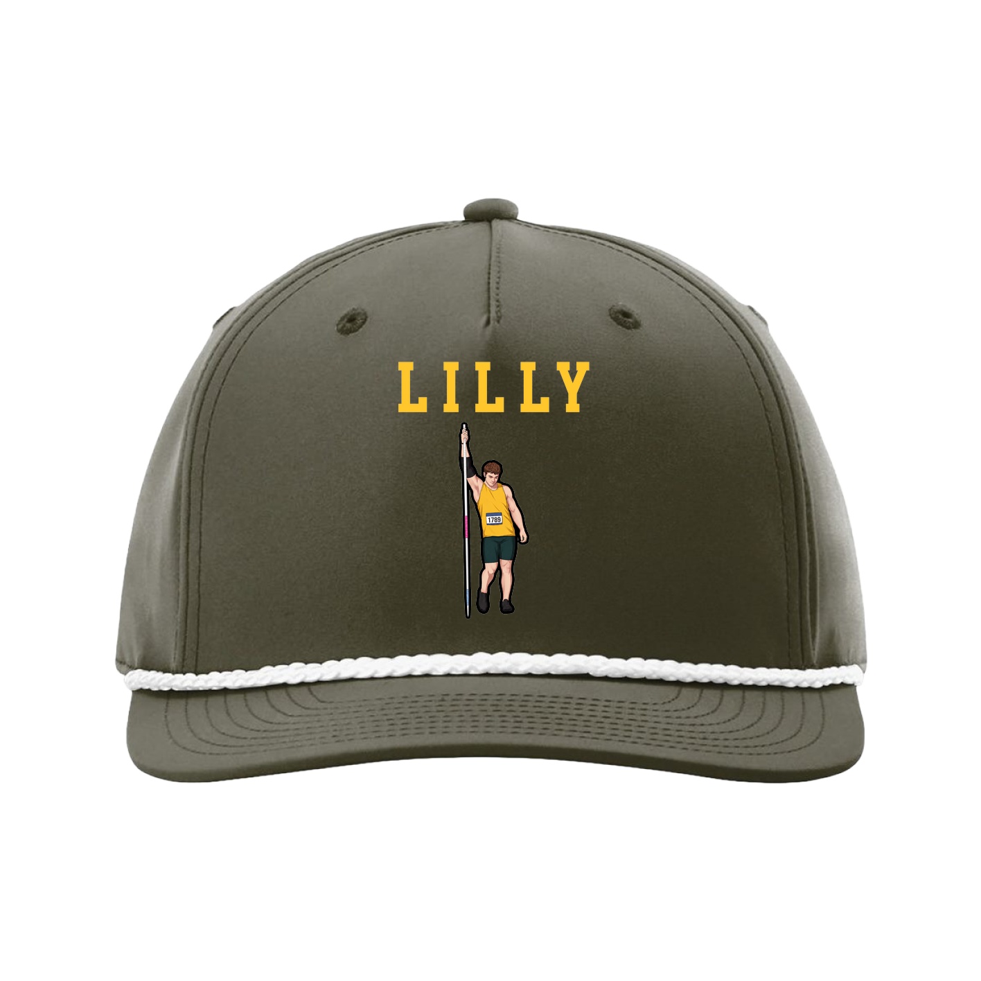 Five-Panel Classic Rope Cap — Shirsey in Green