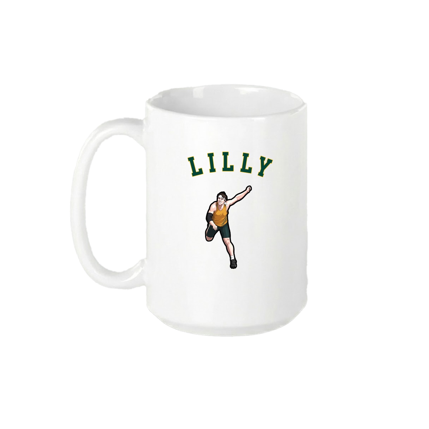 15oz Coffee Mug — Shirsey Arch in White