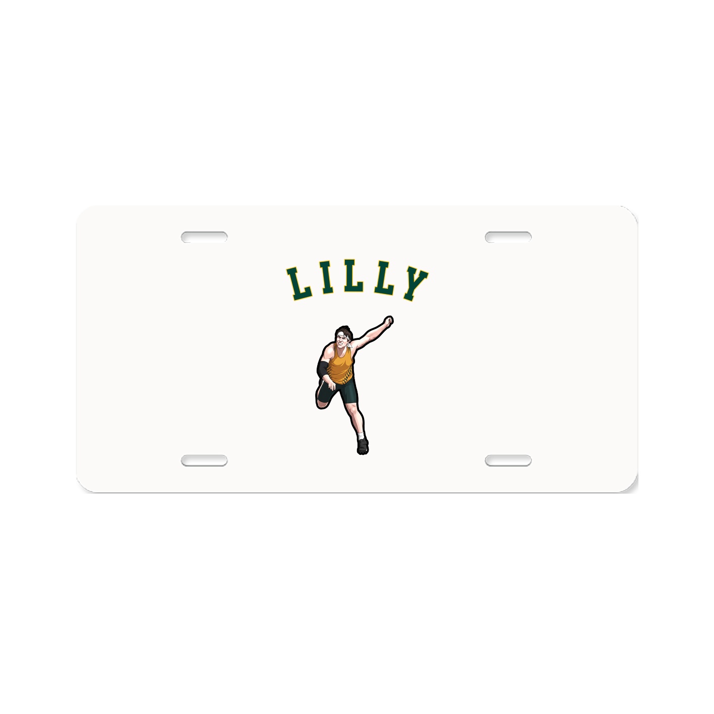 License Plate — Shirsey Arch in Classic