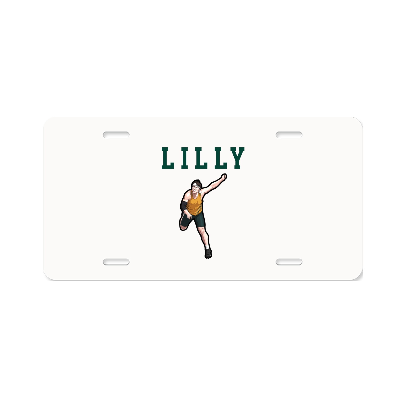 License Plate — Shirsey in Classic