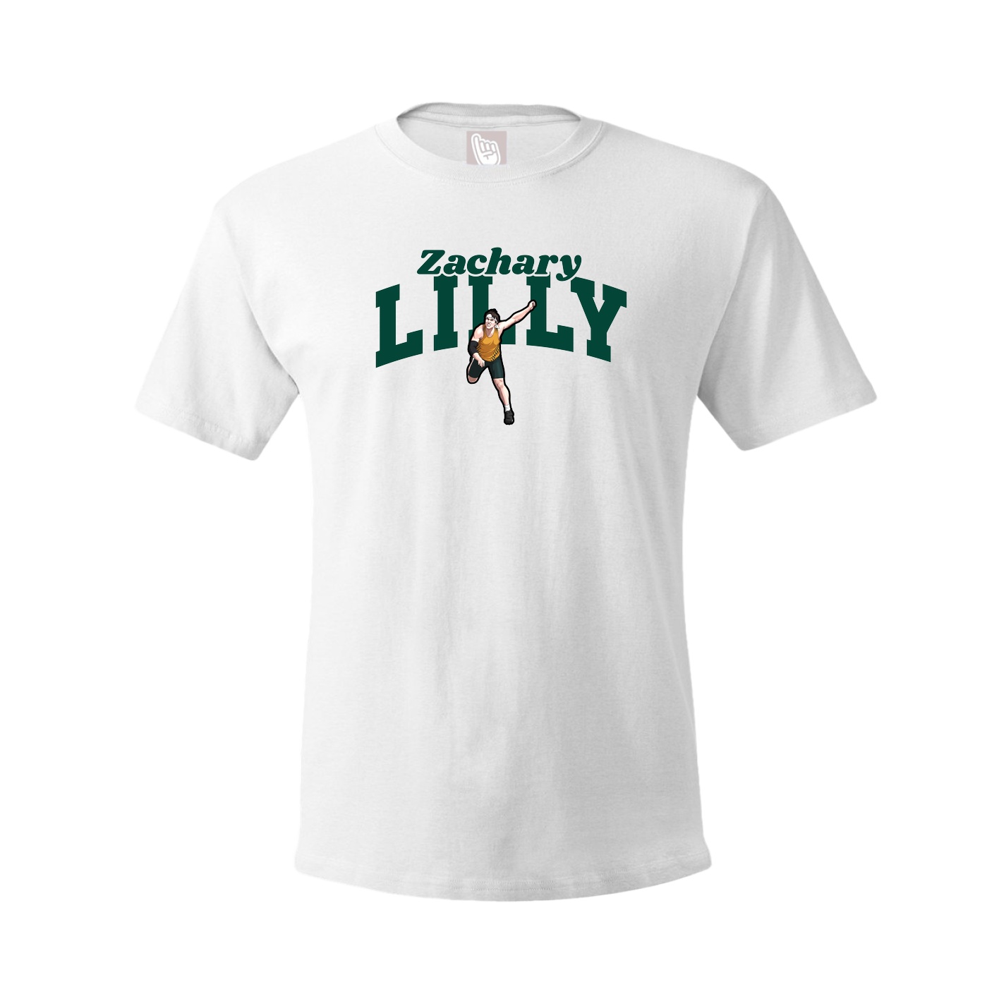 Youth Tee — Signature Arch in White