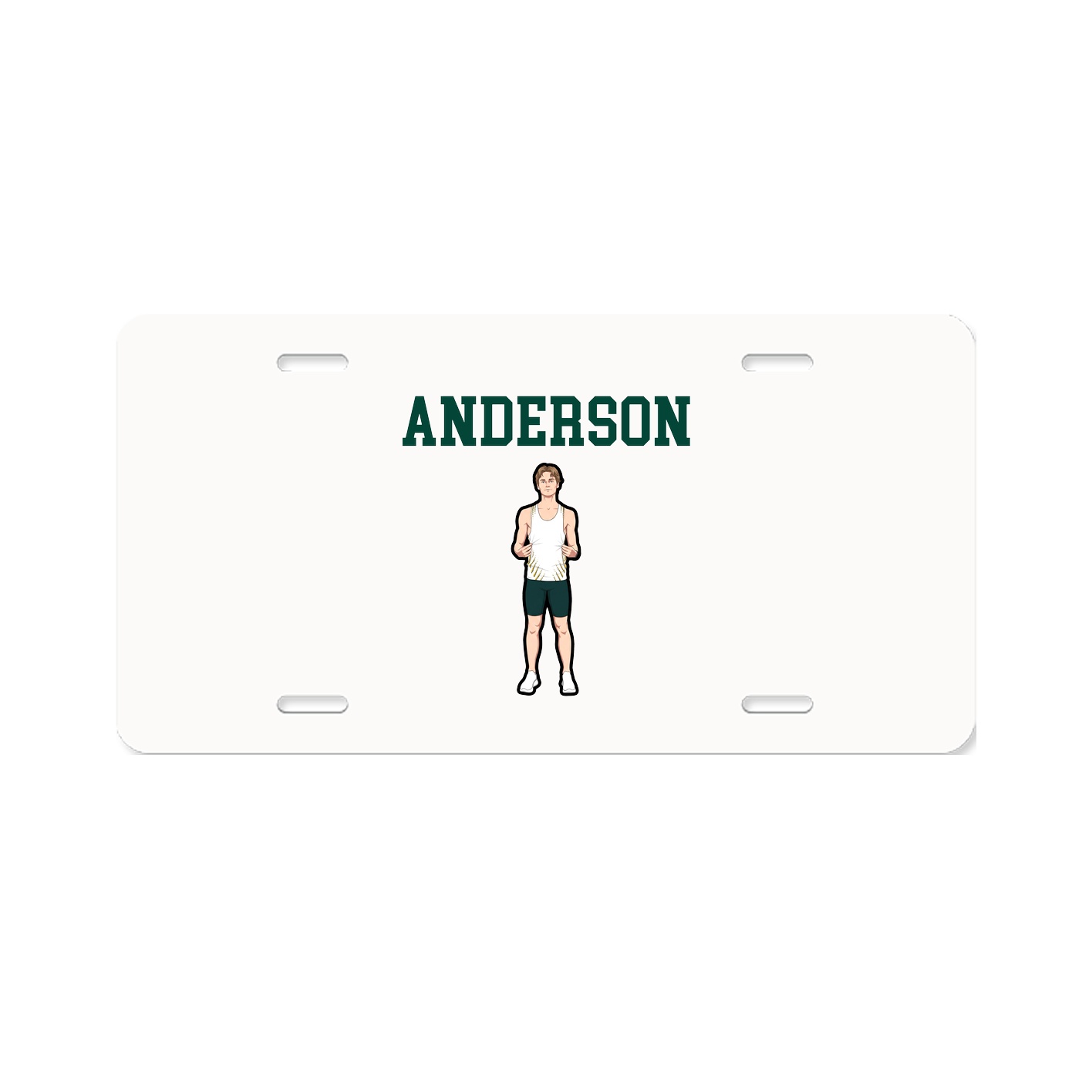 License Plate — Shirsey in Classic