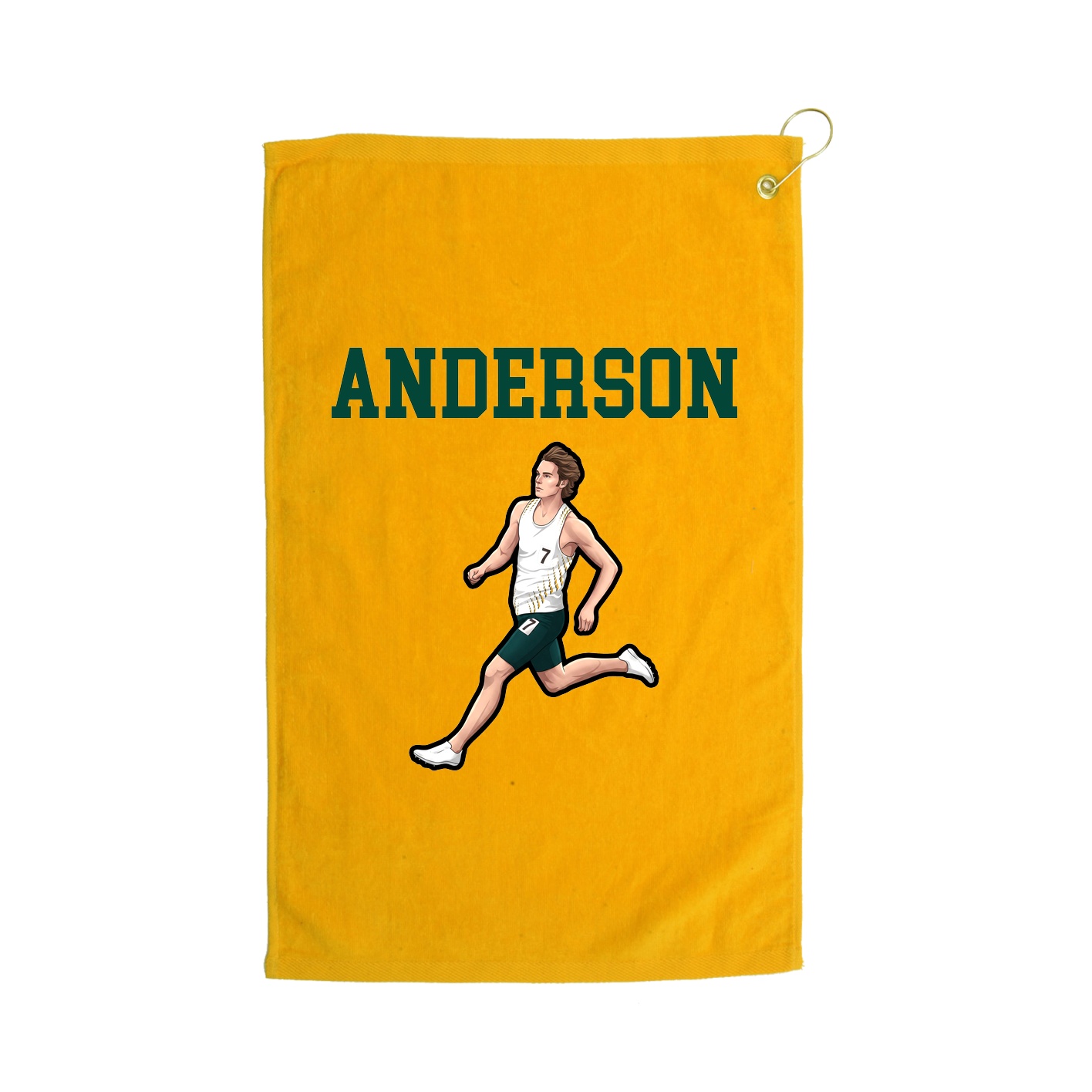 Golf Towel — Shirsey in Gold