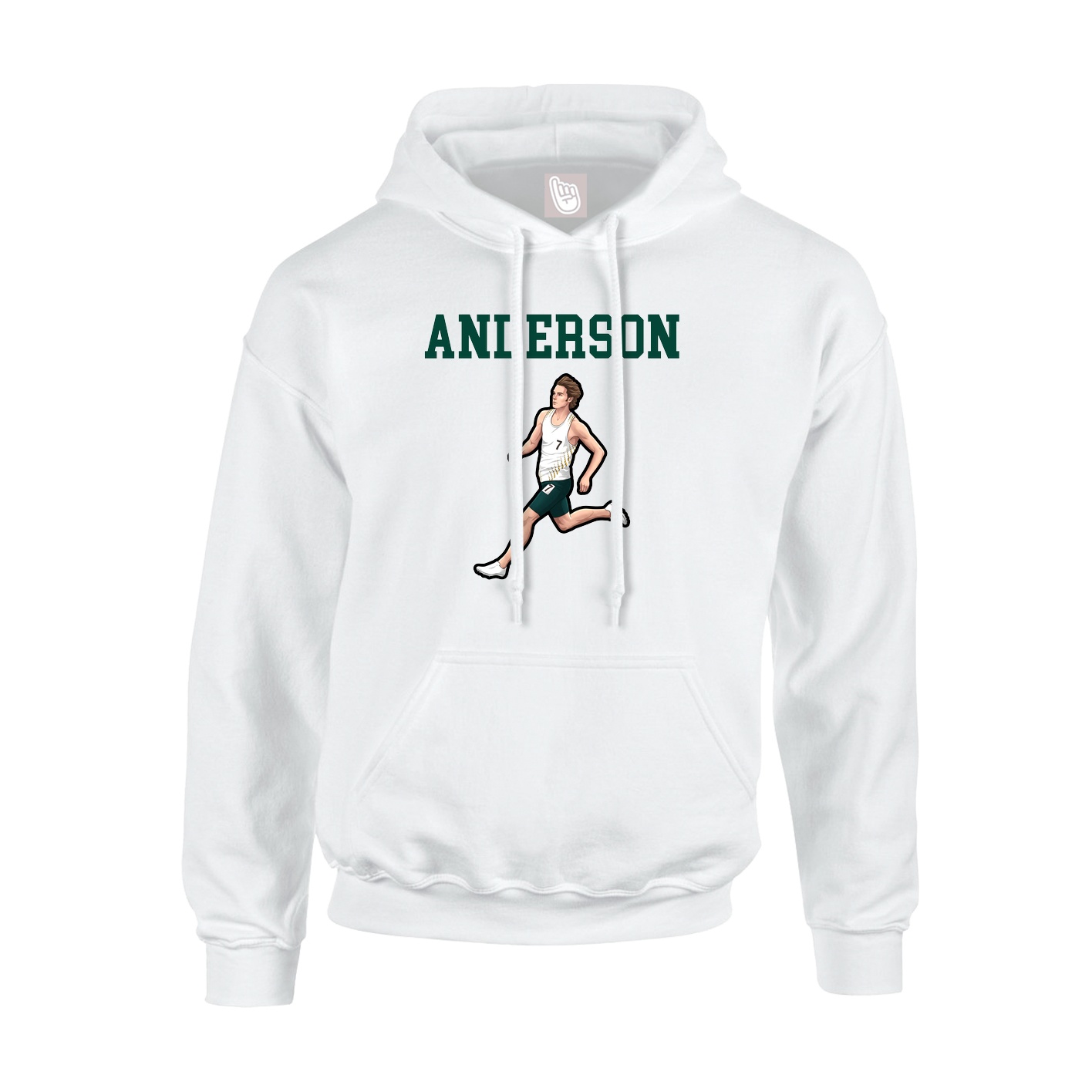 Youth Hoodie — Shirsey in White
