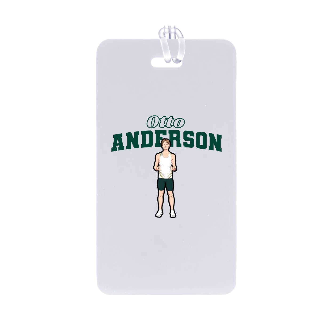 Bag Tag — Name Arch in Classic