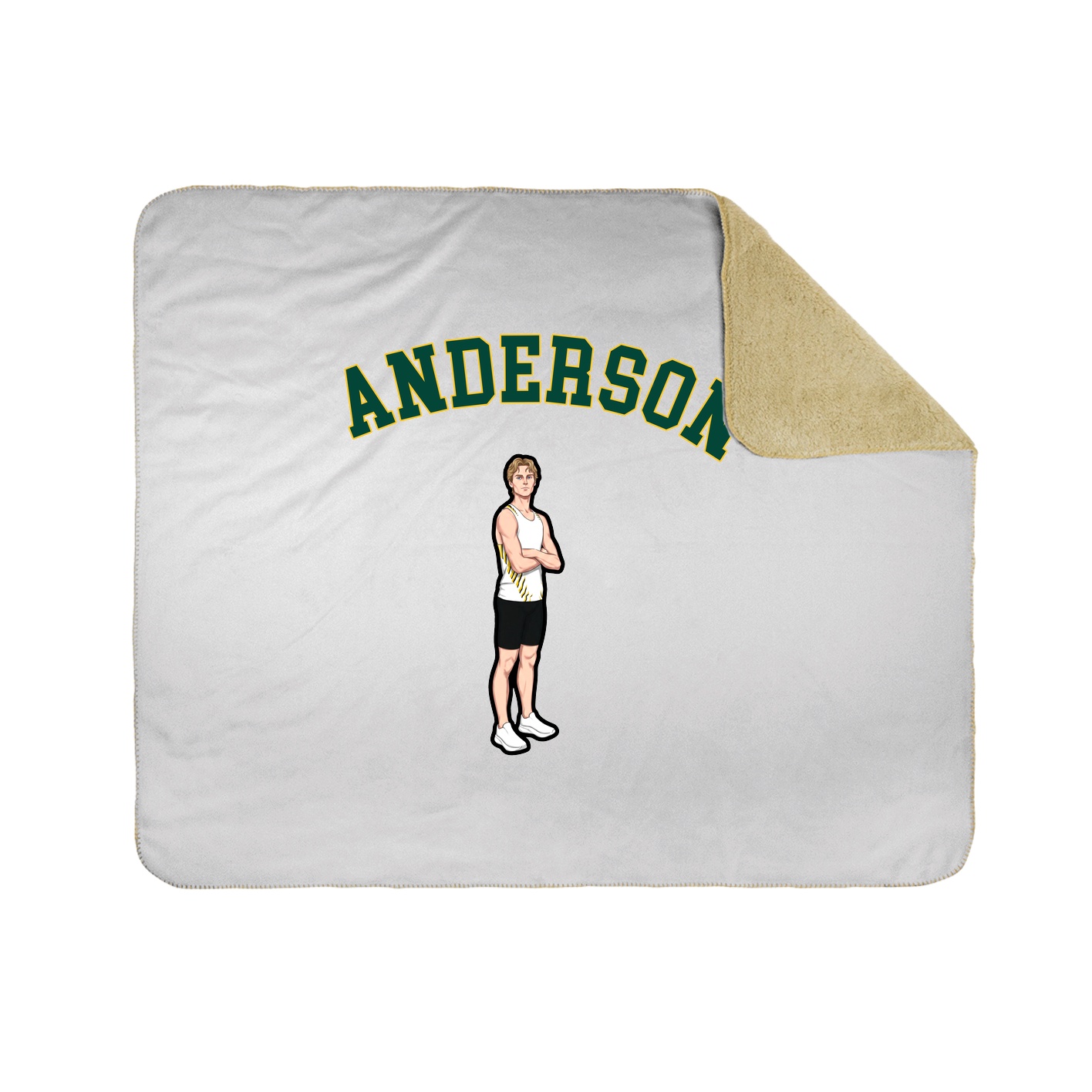 Throw Blanket — Shirsey Arch in White