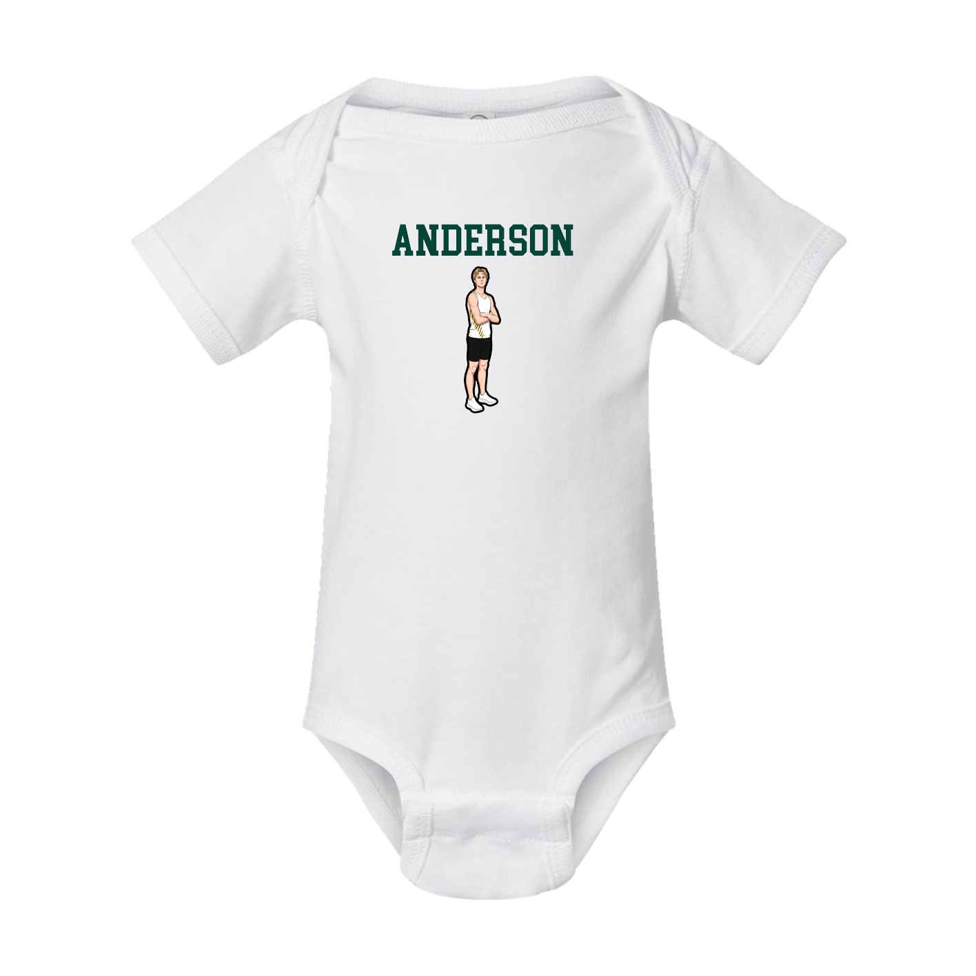 Baby Onesie — Shirsey in White