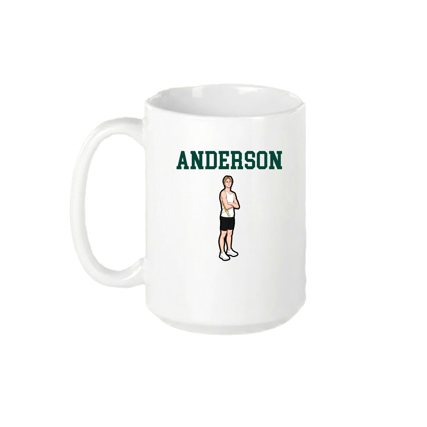 15oz Coffee Mug — Shirsey in White