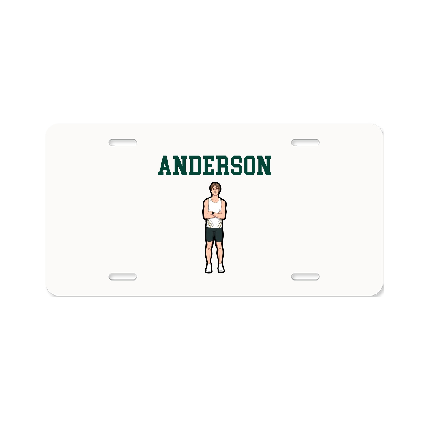 License Plate — Shirsey in Classic
