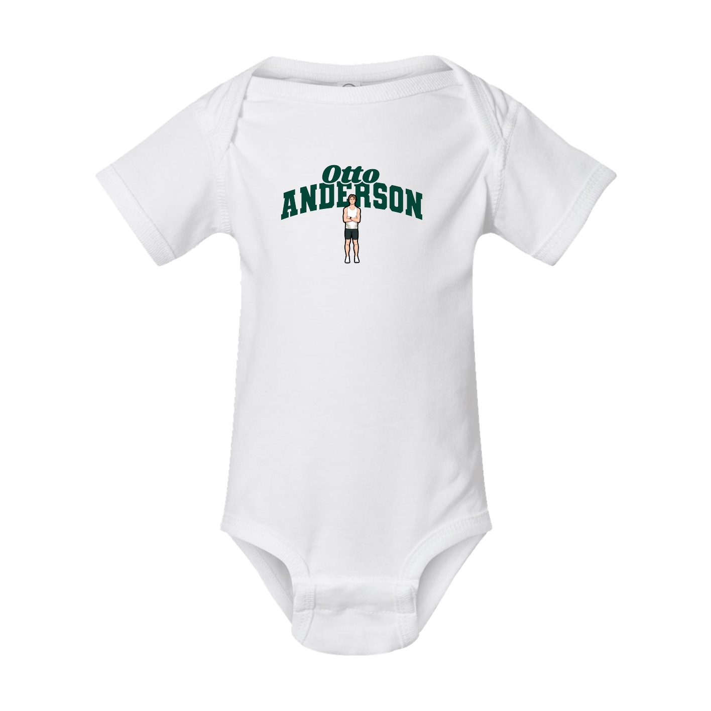 Baby Onesie — Signature Arch in White