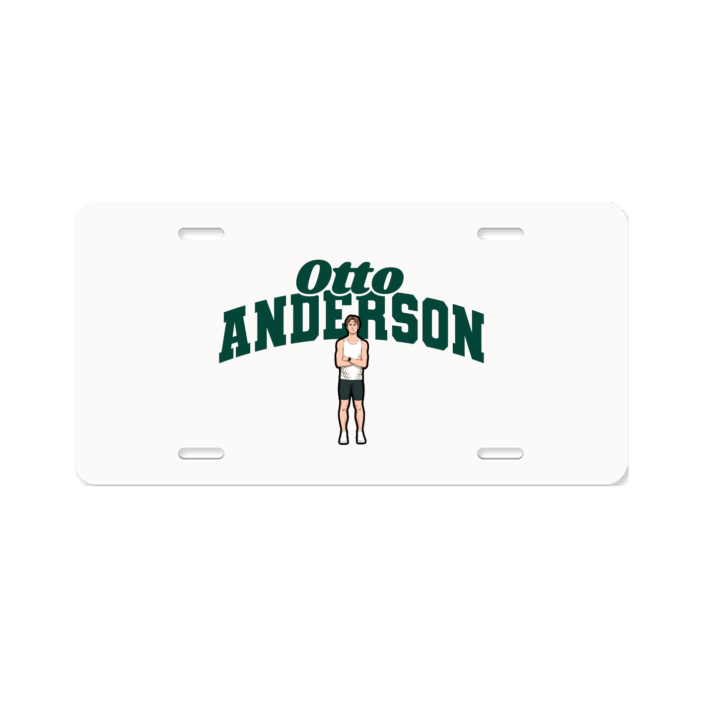 License Plate — Signature Arch in Classic