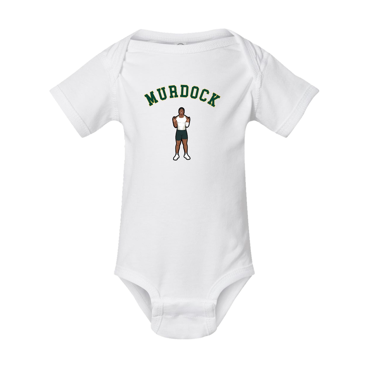 Baby Onesie — Shirsey Arch in White