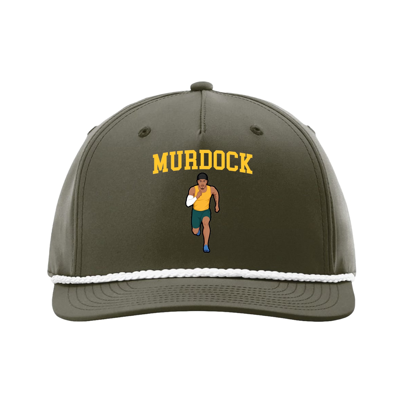 Five-Panel Classic Rope Cap — Shirsey in Green