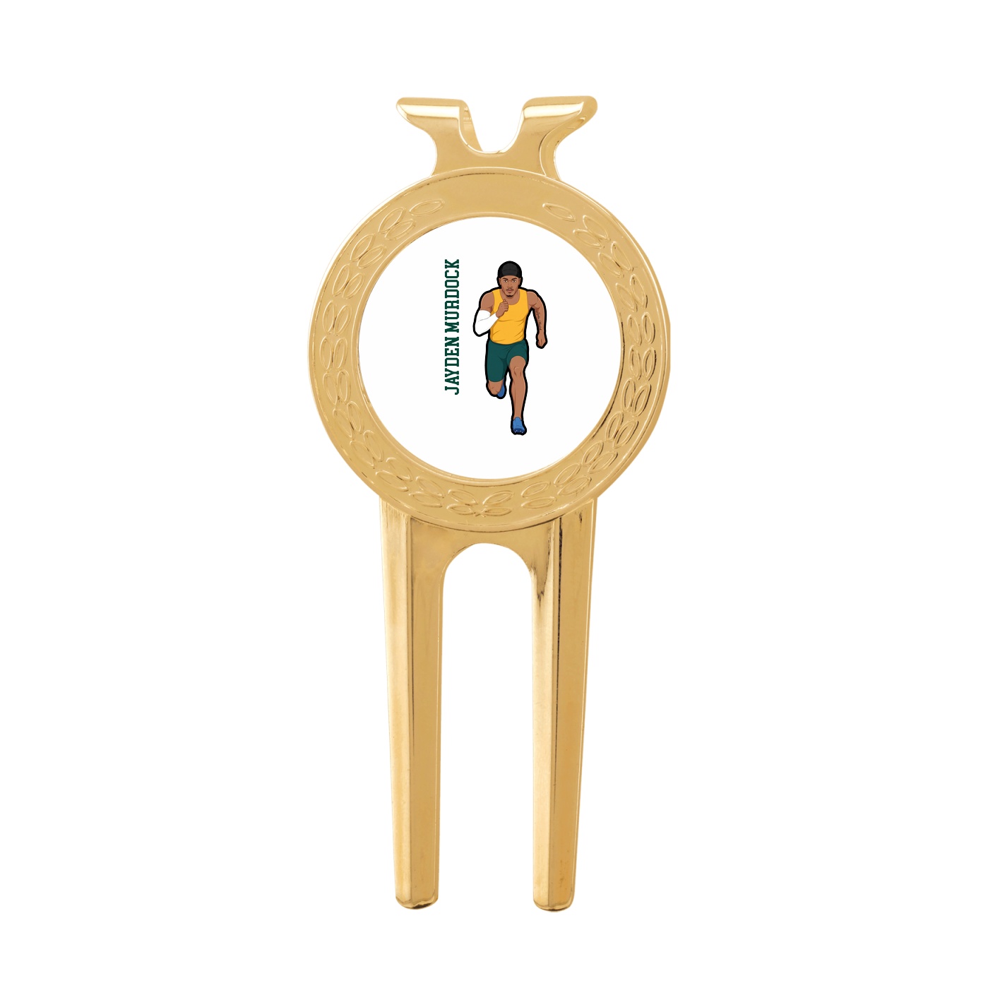 Divot Tool with Ball Marker — Name Vertical in Classic
