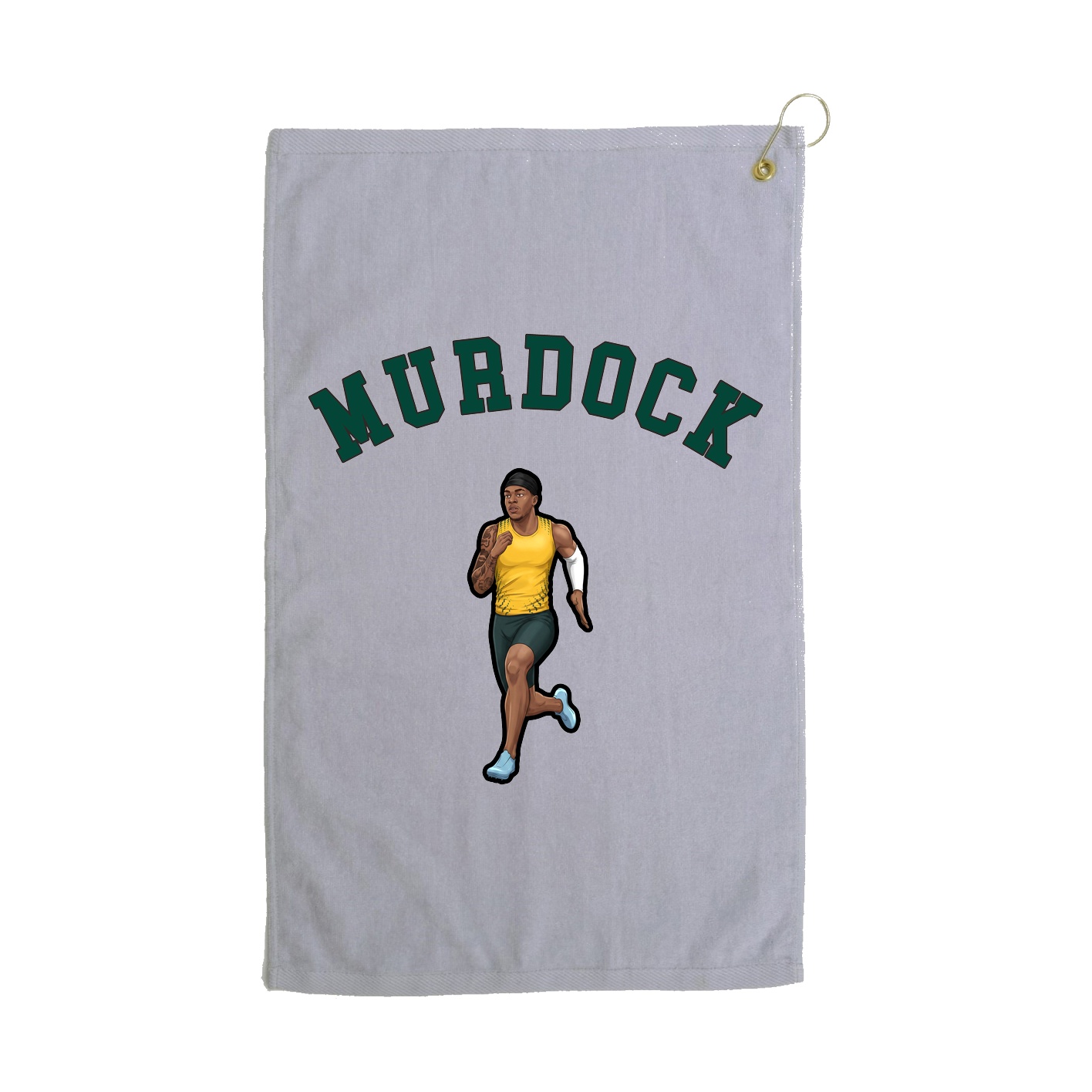 Golf Towel — Shirsey Arch in Grey