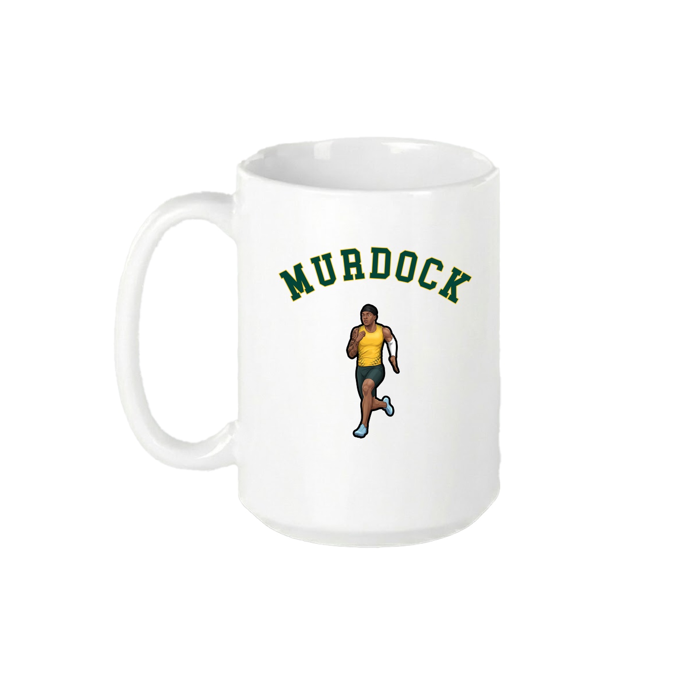 15oz Coffee Mug — Shirsey Arch in White