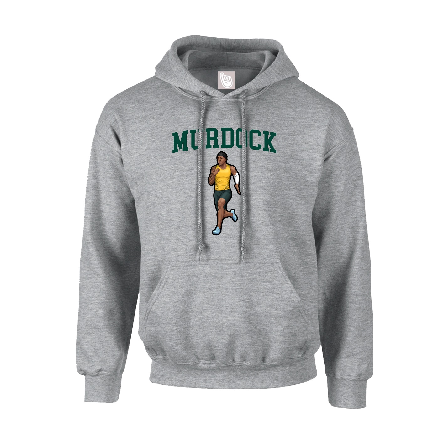 Hoodie — Shirsey in Grey