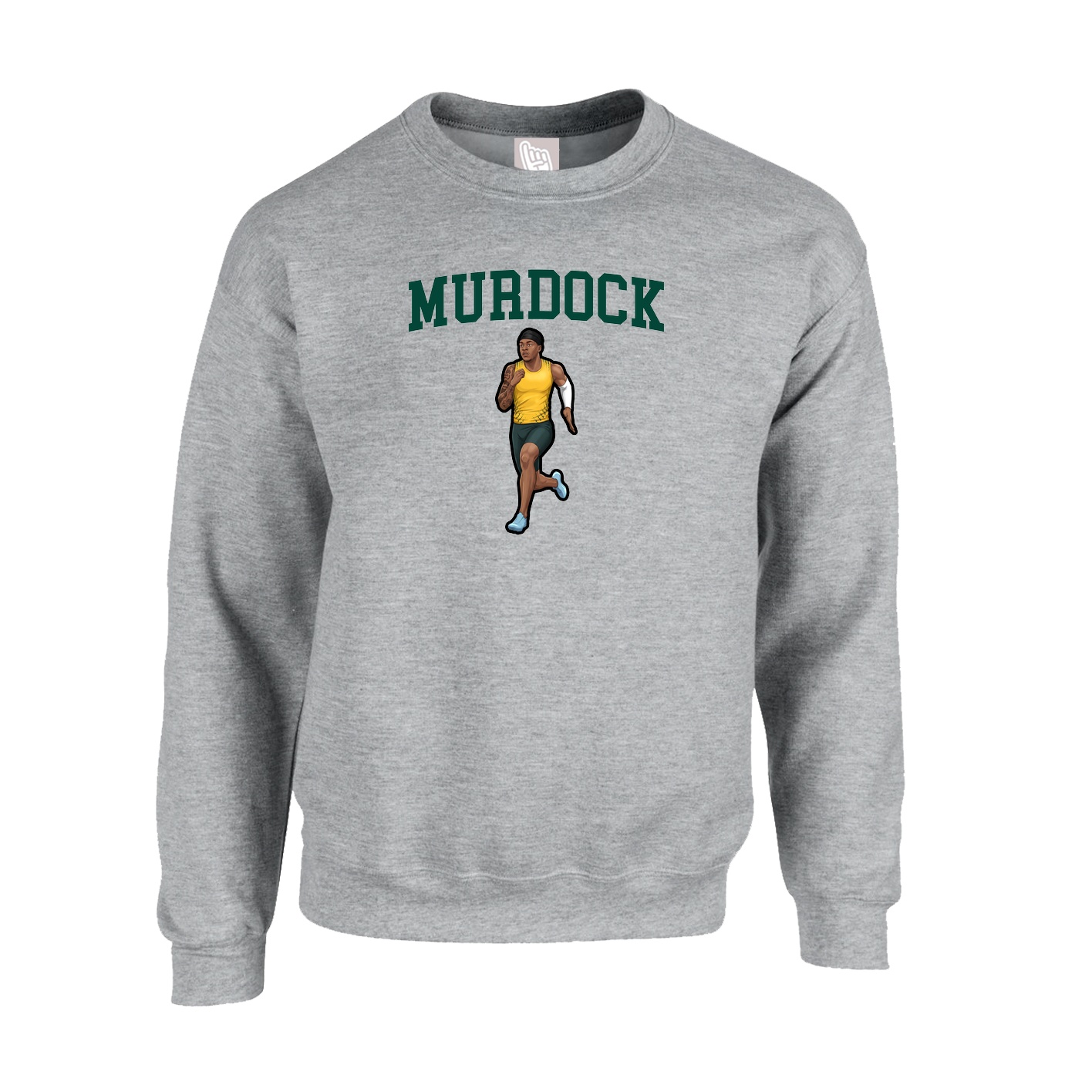 Fleece Crew — Shirsey in Grey